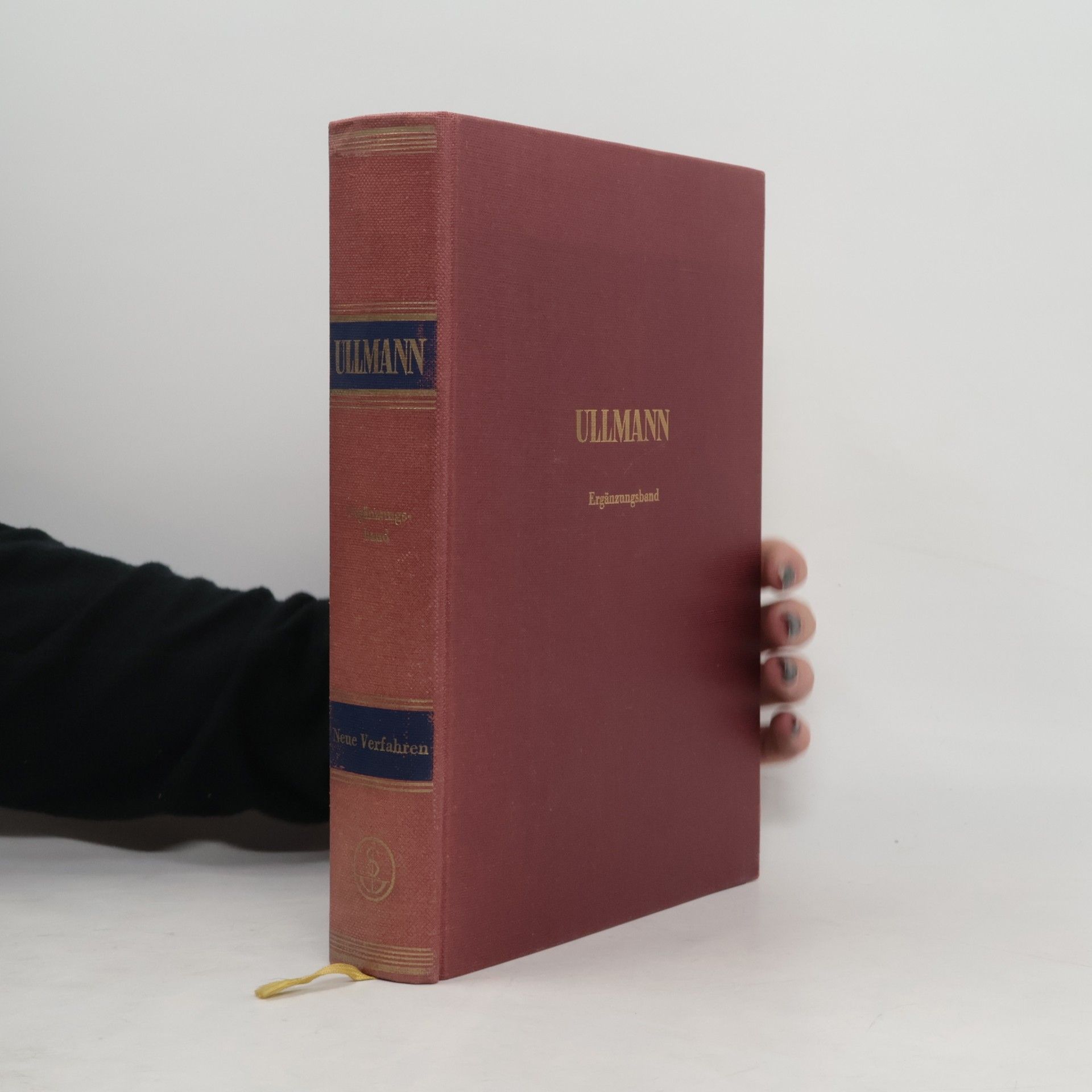 Fritz Ullmann Enzyklopädie der technischen Chemie