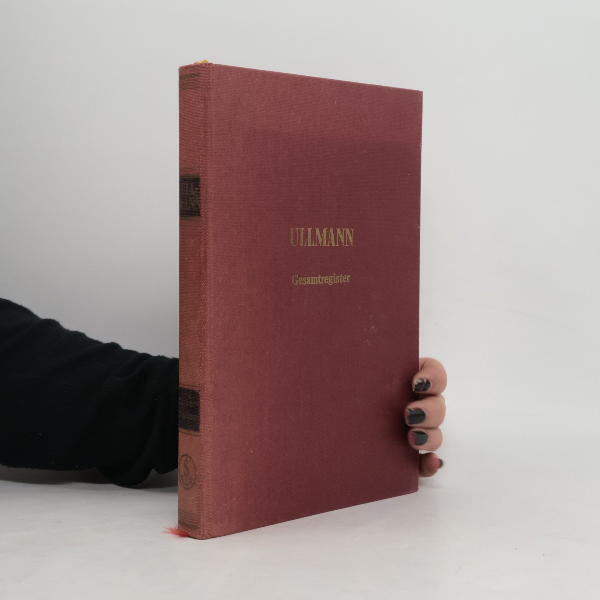 Autorenkollektiv Ullmanns Enzyklopädie der technischen Chemie Gesamtregister