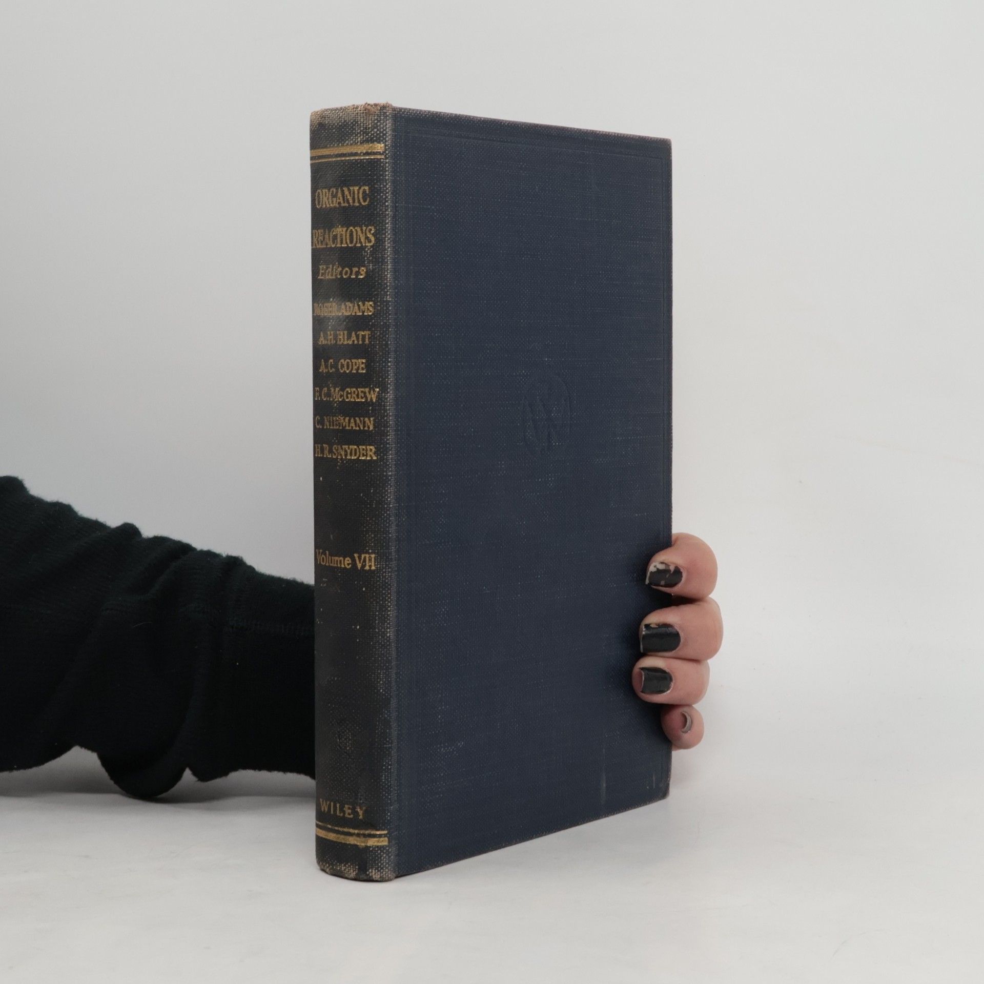 Various authors Organic Reactions VII