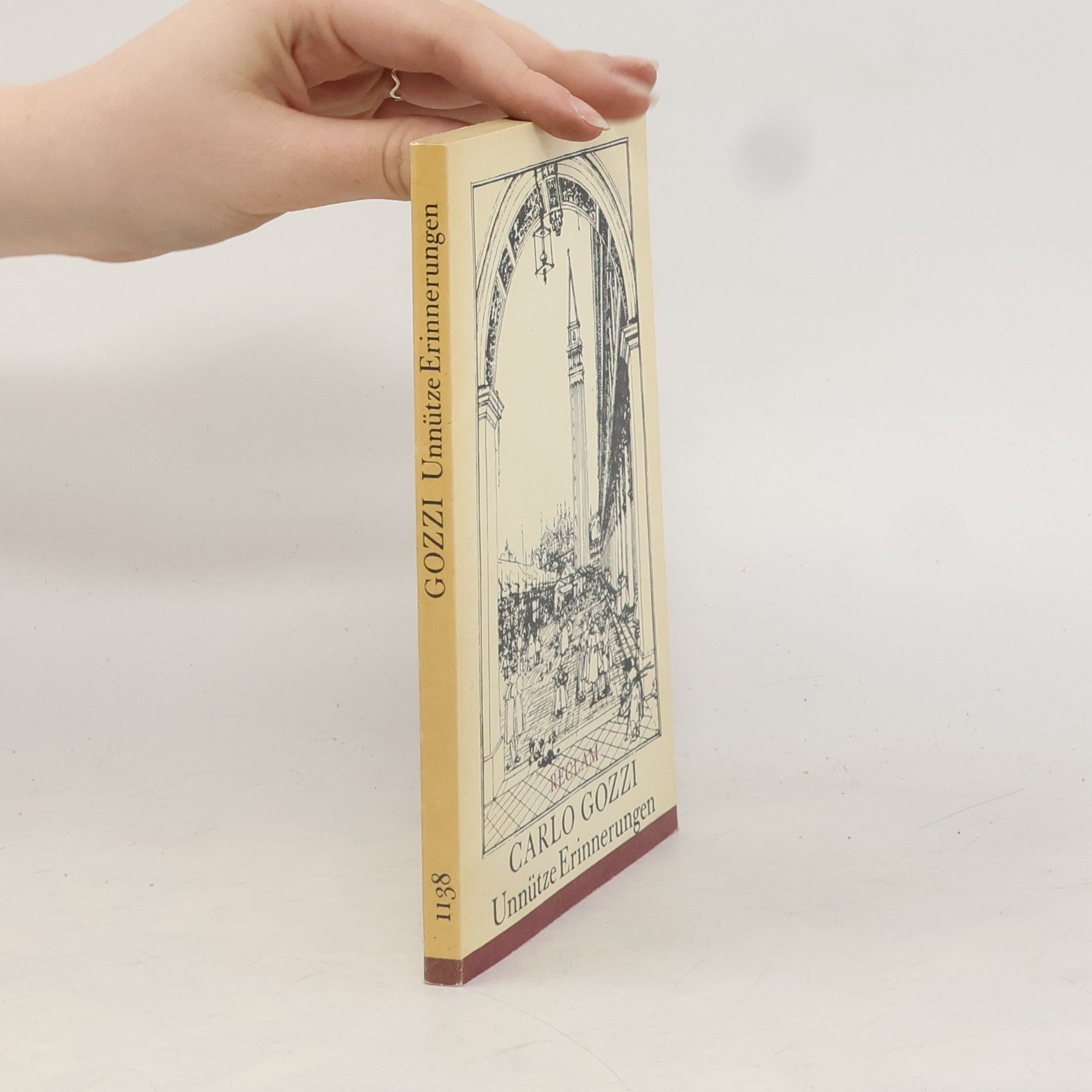 Carlo Gozzi Unnütze Erinnerungen