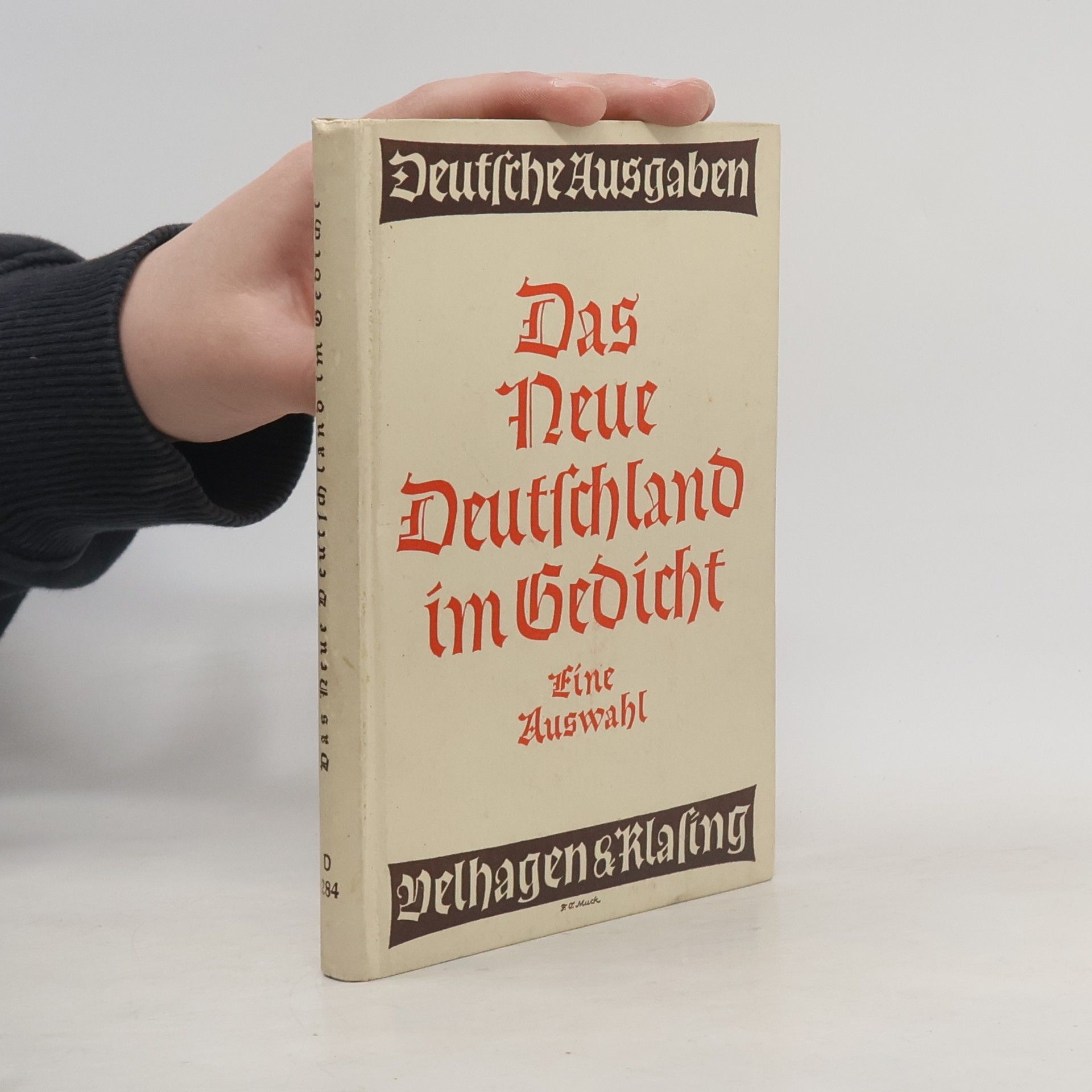 Hans Gille Das neue Deutschland im Gedicht