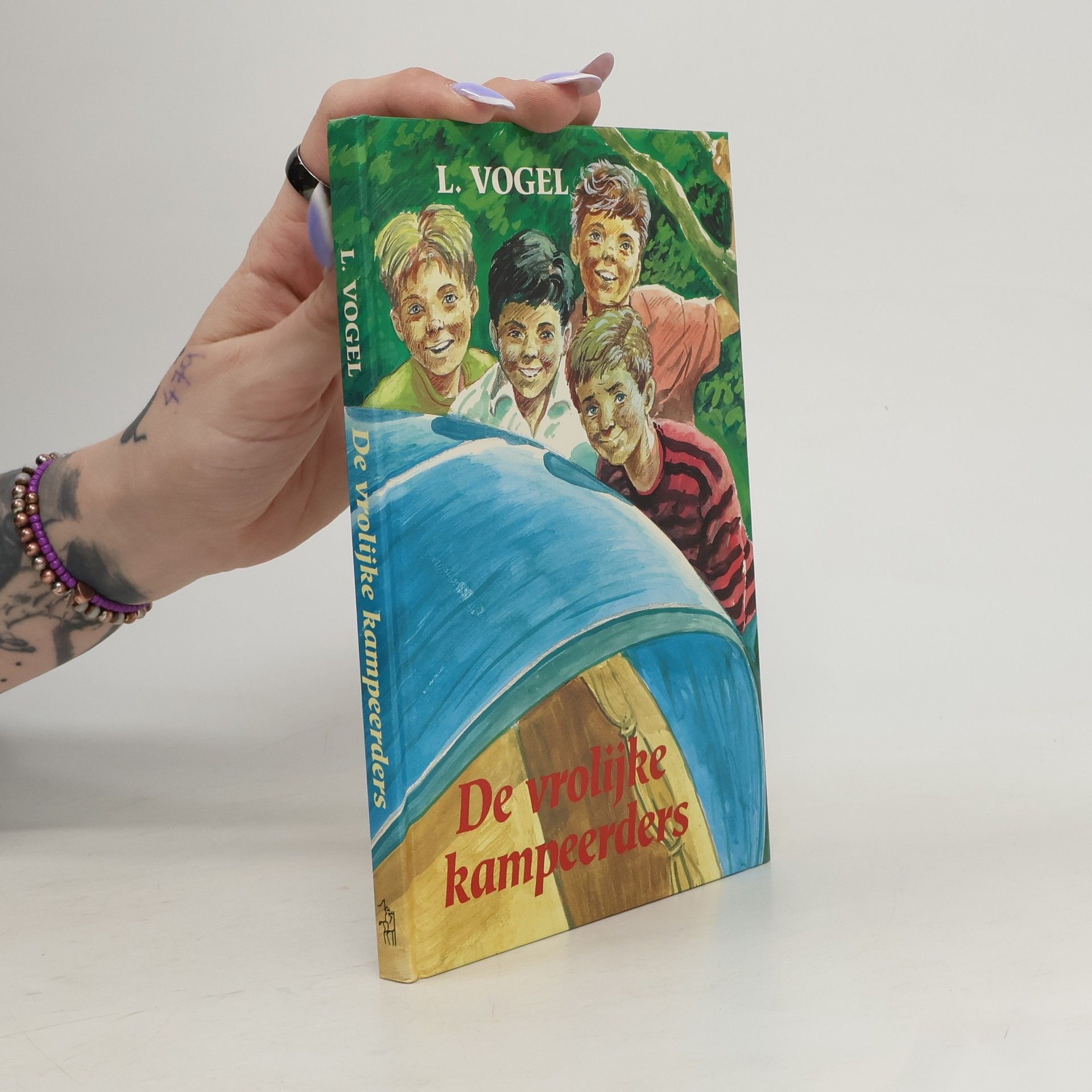 De vrolijke kampeerders