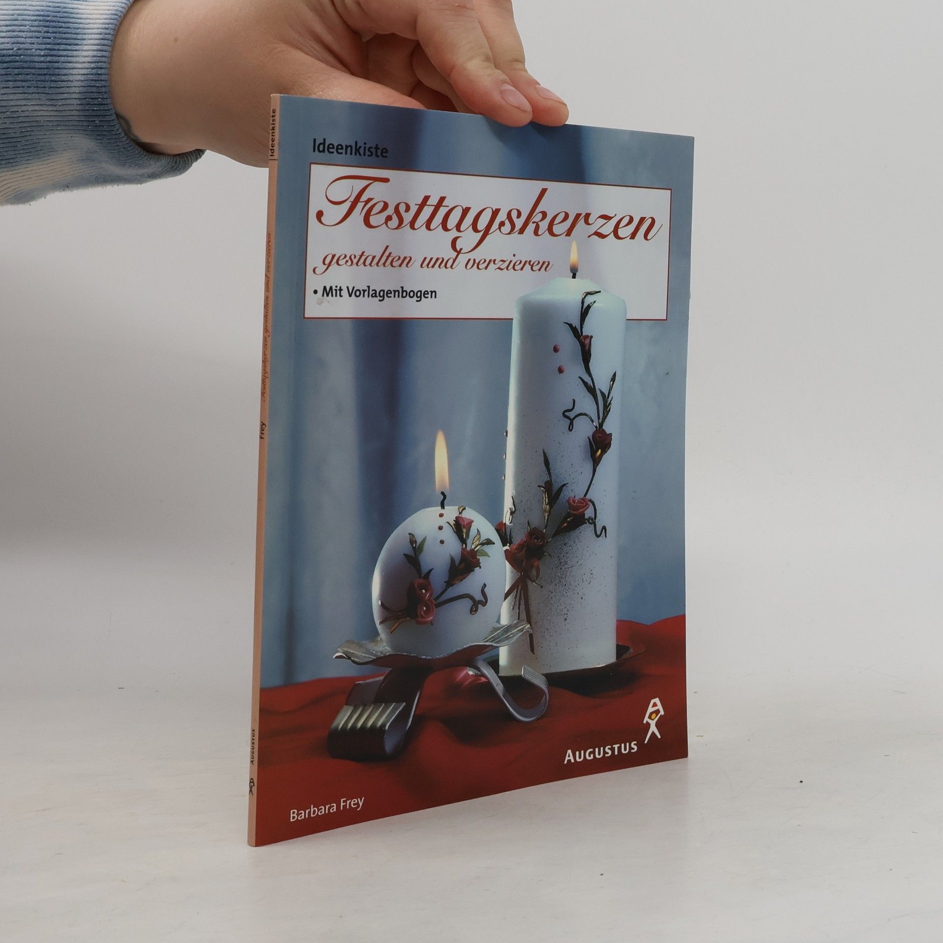 Barbara Frey Festtagskerzen gestalten und verzieren