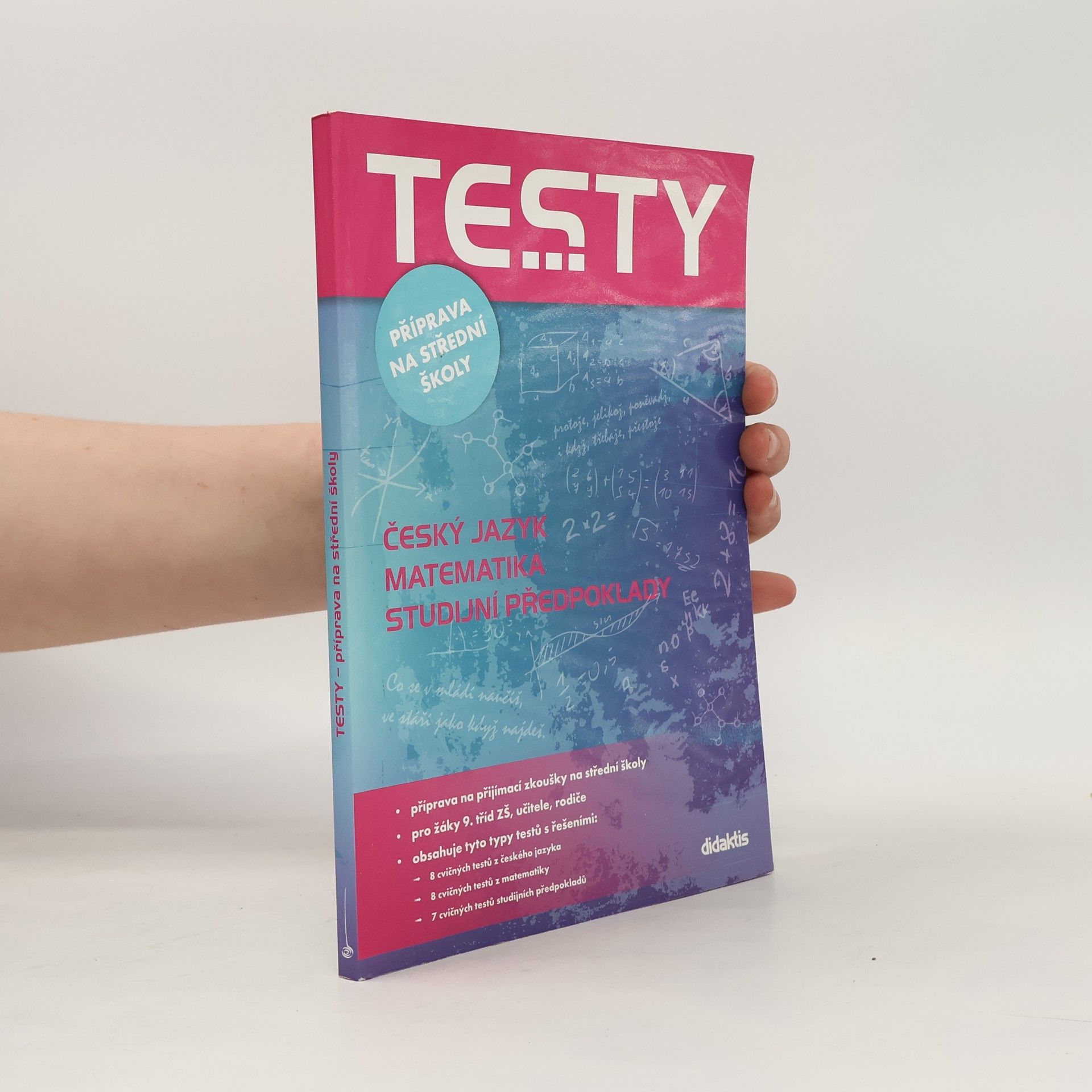 Petra Červinková Testy příprava na střední školy - Český jazyk, Matematika, Studijní předpoklady
