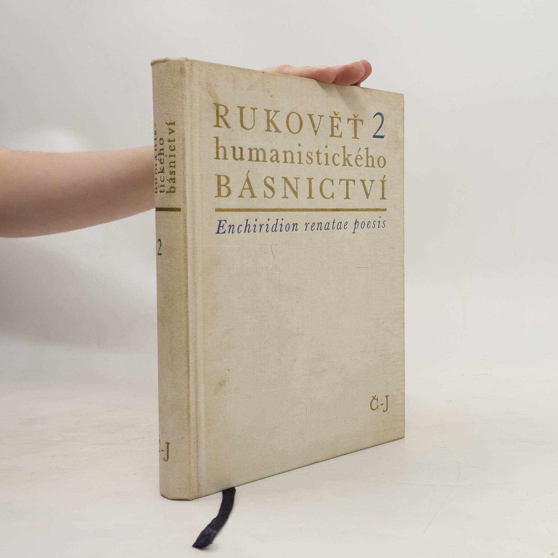 Various authors Rukověť humanistického básnictví v Čechách a na Moravě 2