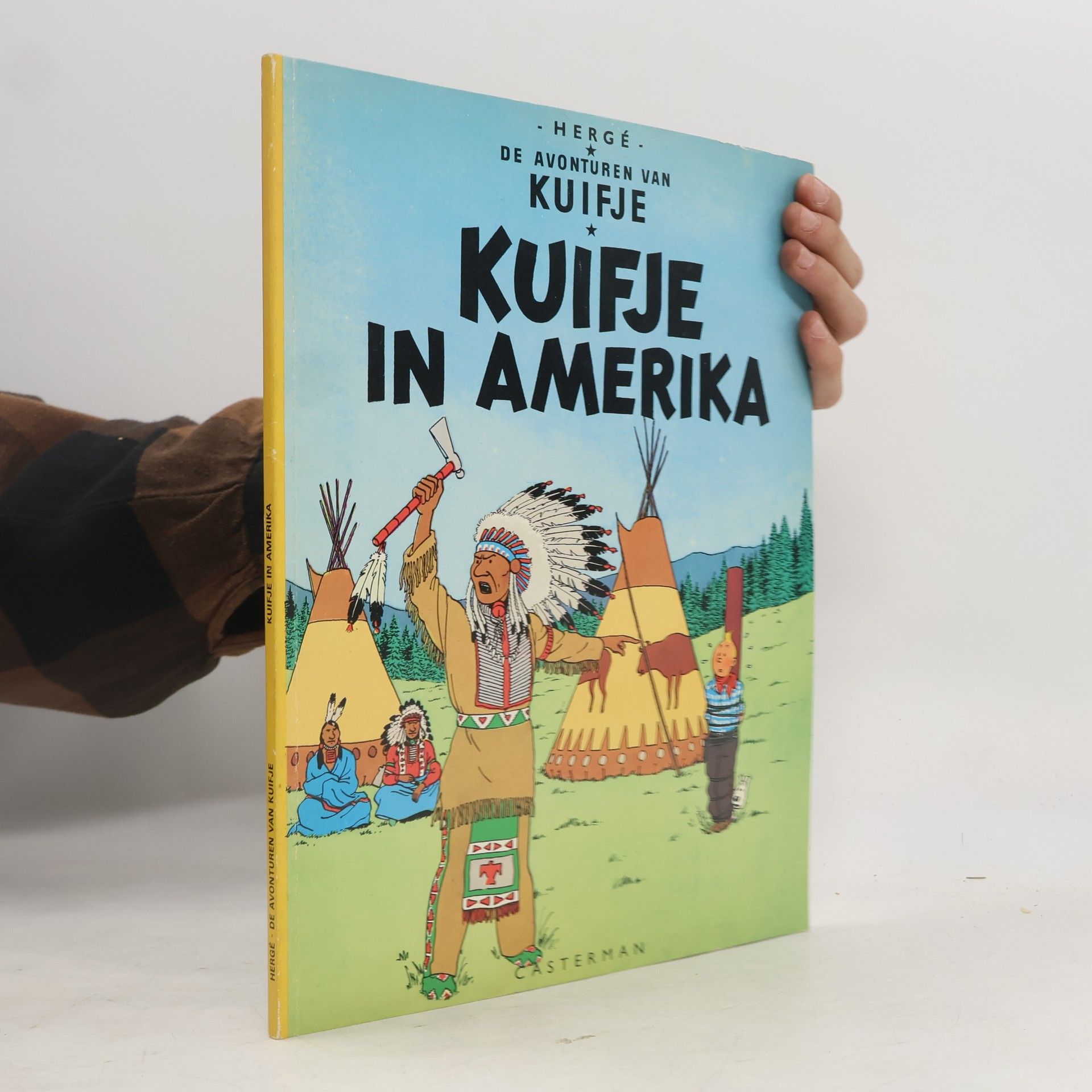 Hergé Kuifje in Amerika