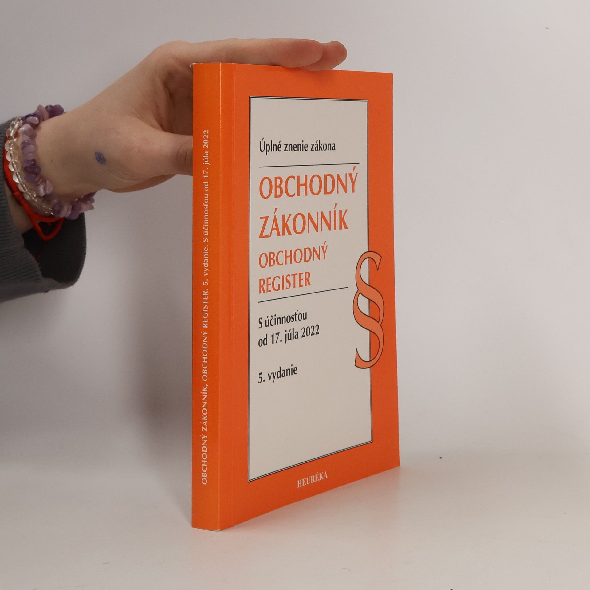 Various authors Obchodný zákonník, Obchodný register. Úzz, 5. vyd. 4/2022