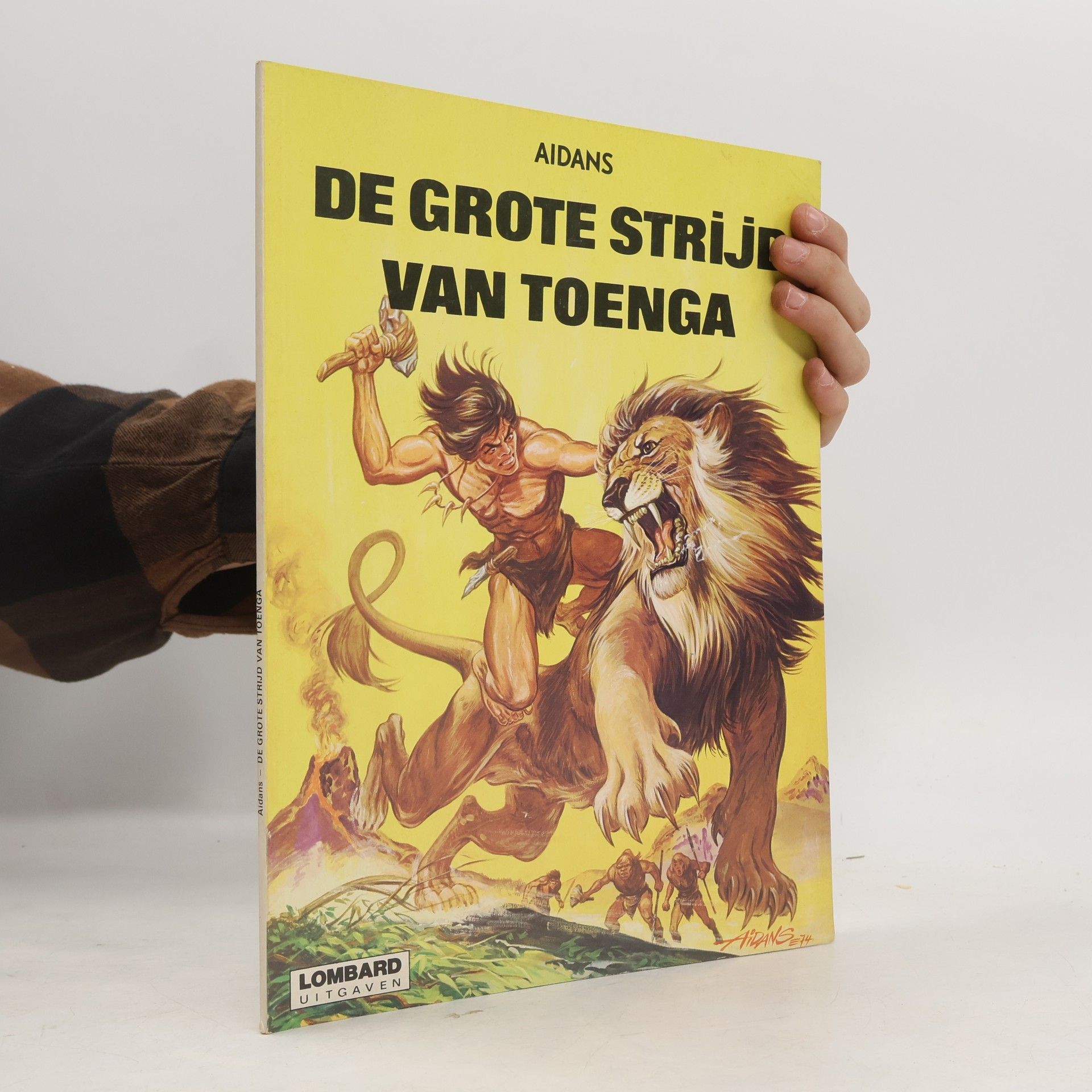 Edouard Aidans De grote strijd van Toenga