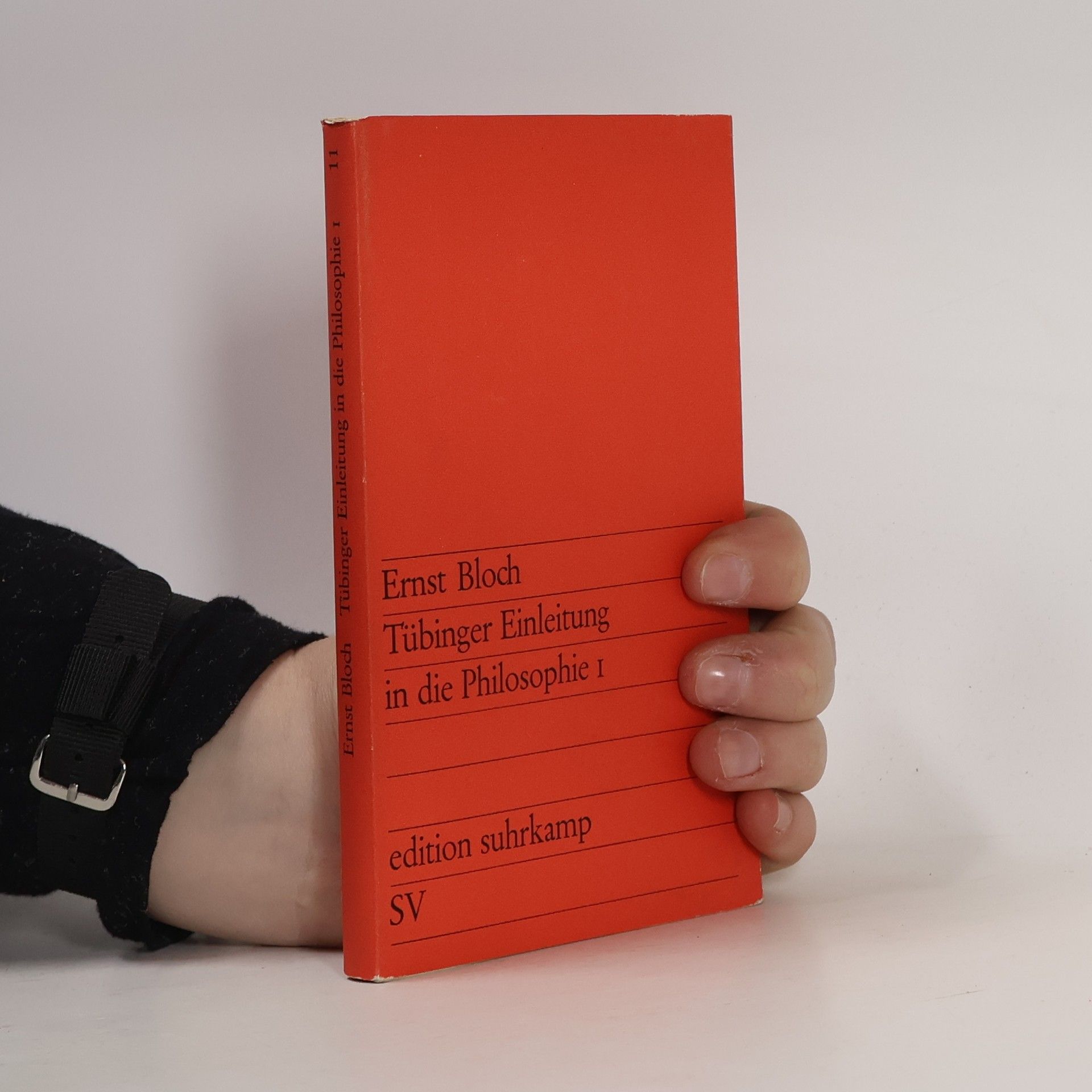 Ernst Bloch Tübinger Einleitung in die Philosophie I.