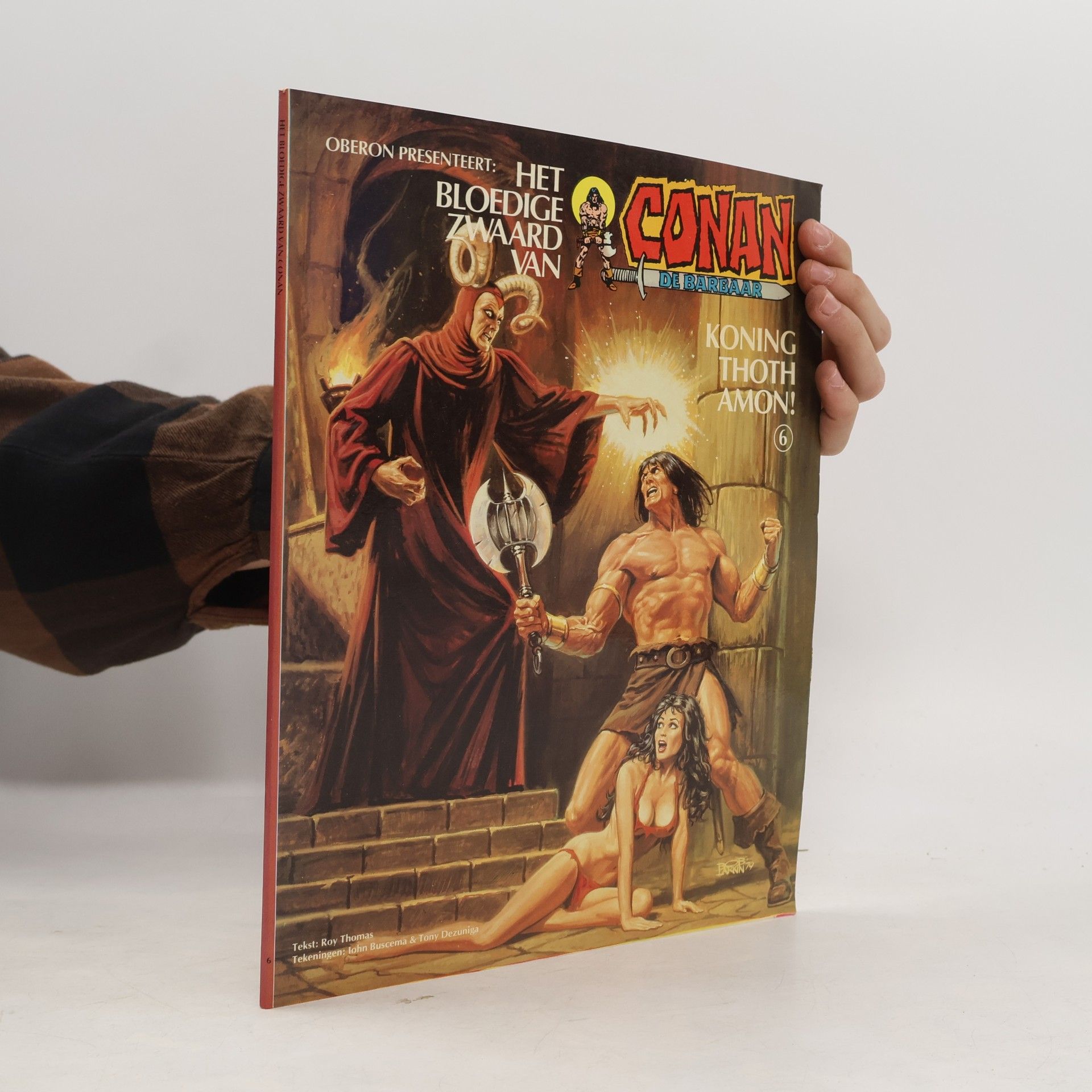 Het bloedige zwaard van Conan de barbaar - 6: Koning Toth Amon!