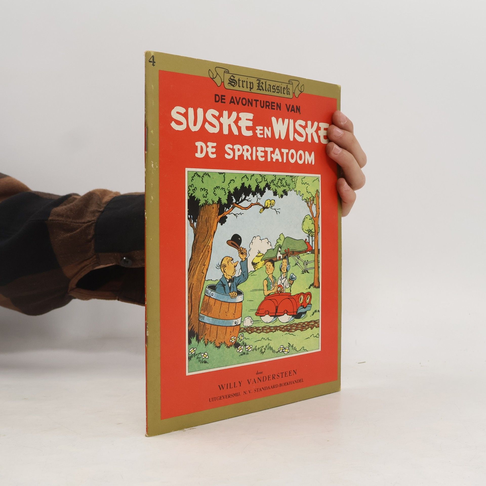 Willy Vandersteen De avonturen van Suske en Wiske - 4: De Sprietatoom