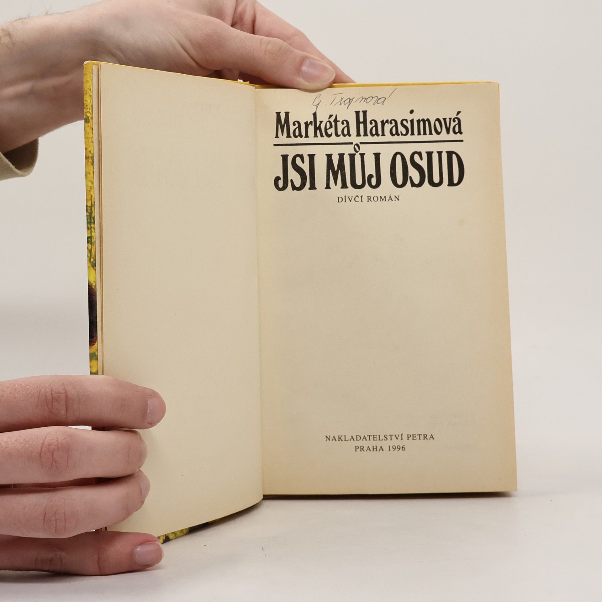 Markéta Harasimová Jsi můj osud