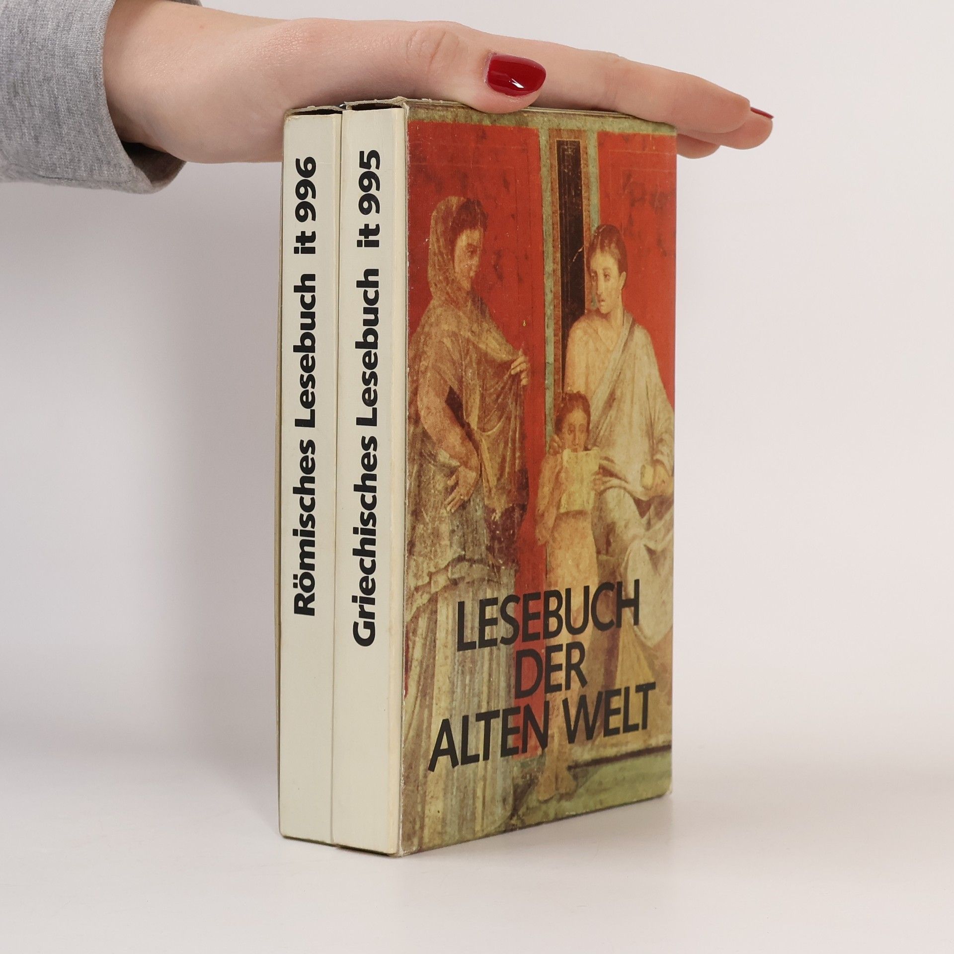 Lesebuch der Alten Welt, 2 Bde.. Griechisches Lesebuch; Römisches Lesebuch