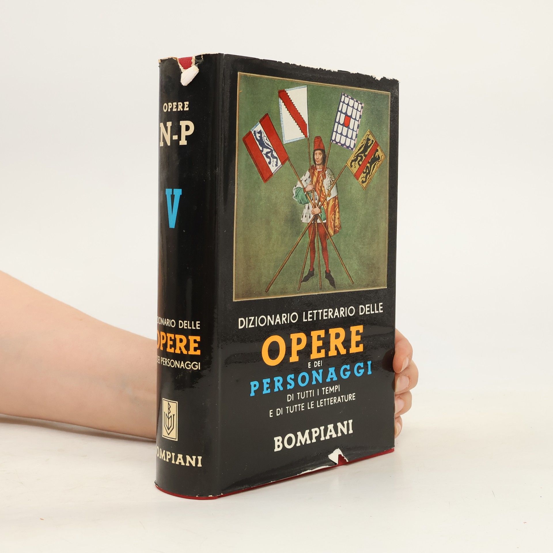 Autores varios  Dizionario Letterario delle Opere e dei Personaggi V.