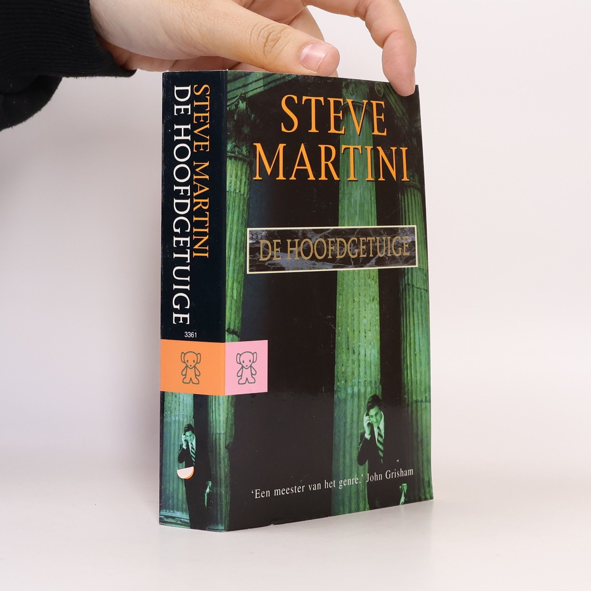 Steve Martini Zwarte beertjes - 3361: De hoofdgetuige