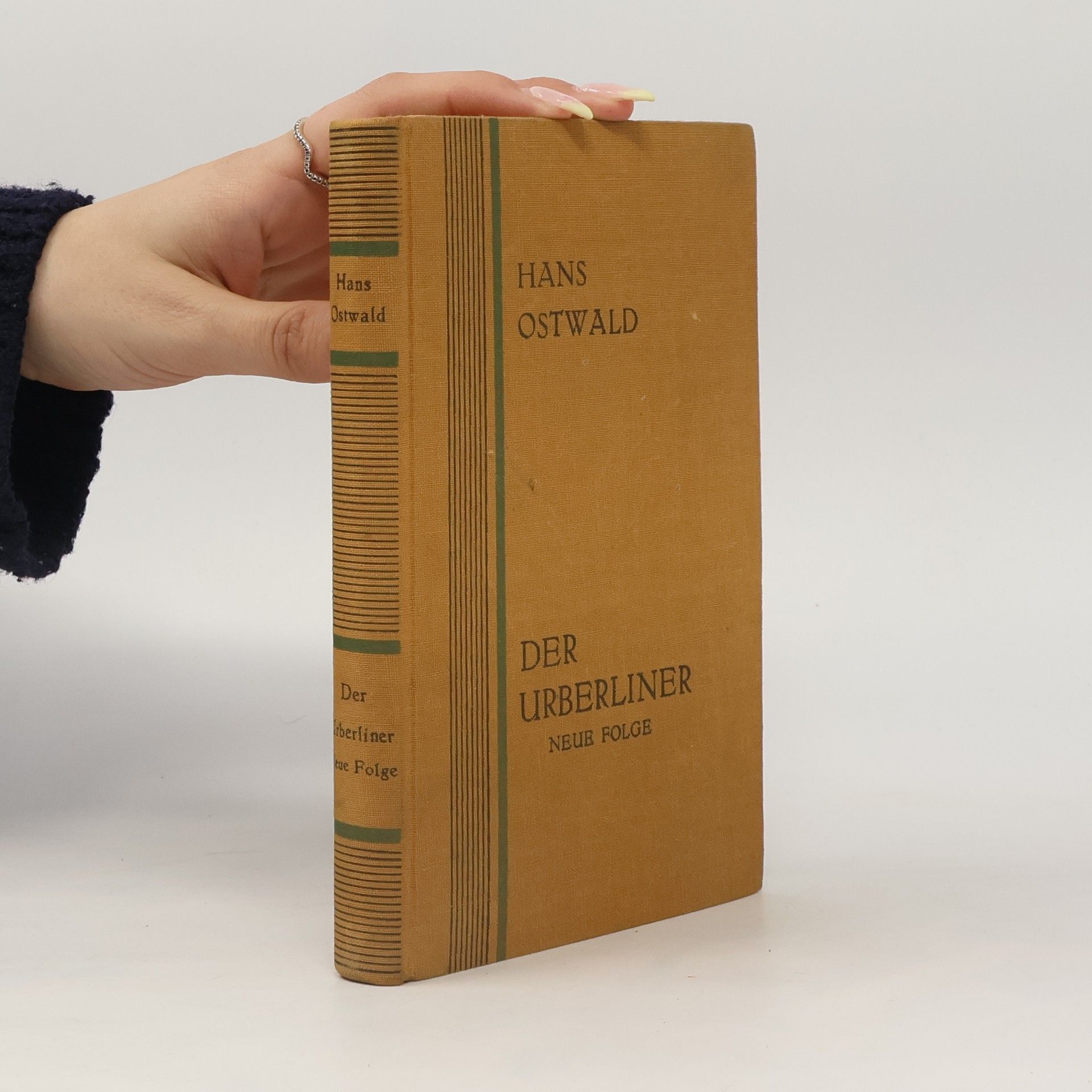 Hans Ostwald Der Urberliner in Witz, Humor und Anekdote