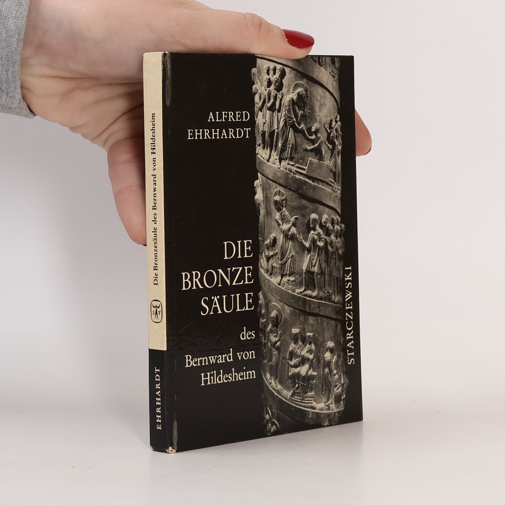 Die bronze Säule des Bernward von Hildesheim