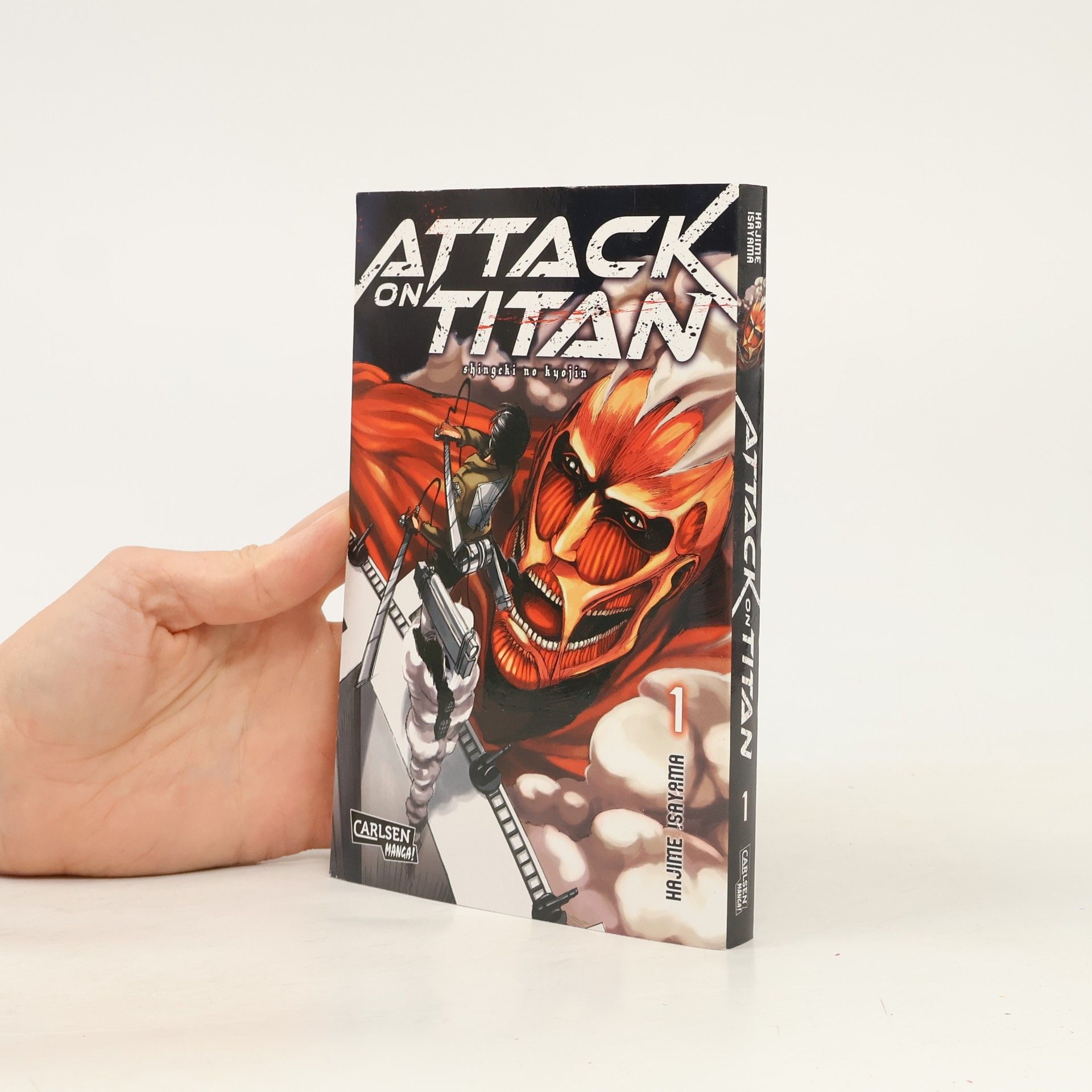 Hajime Isayama Attack on Titan 1
