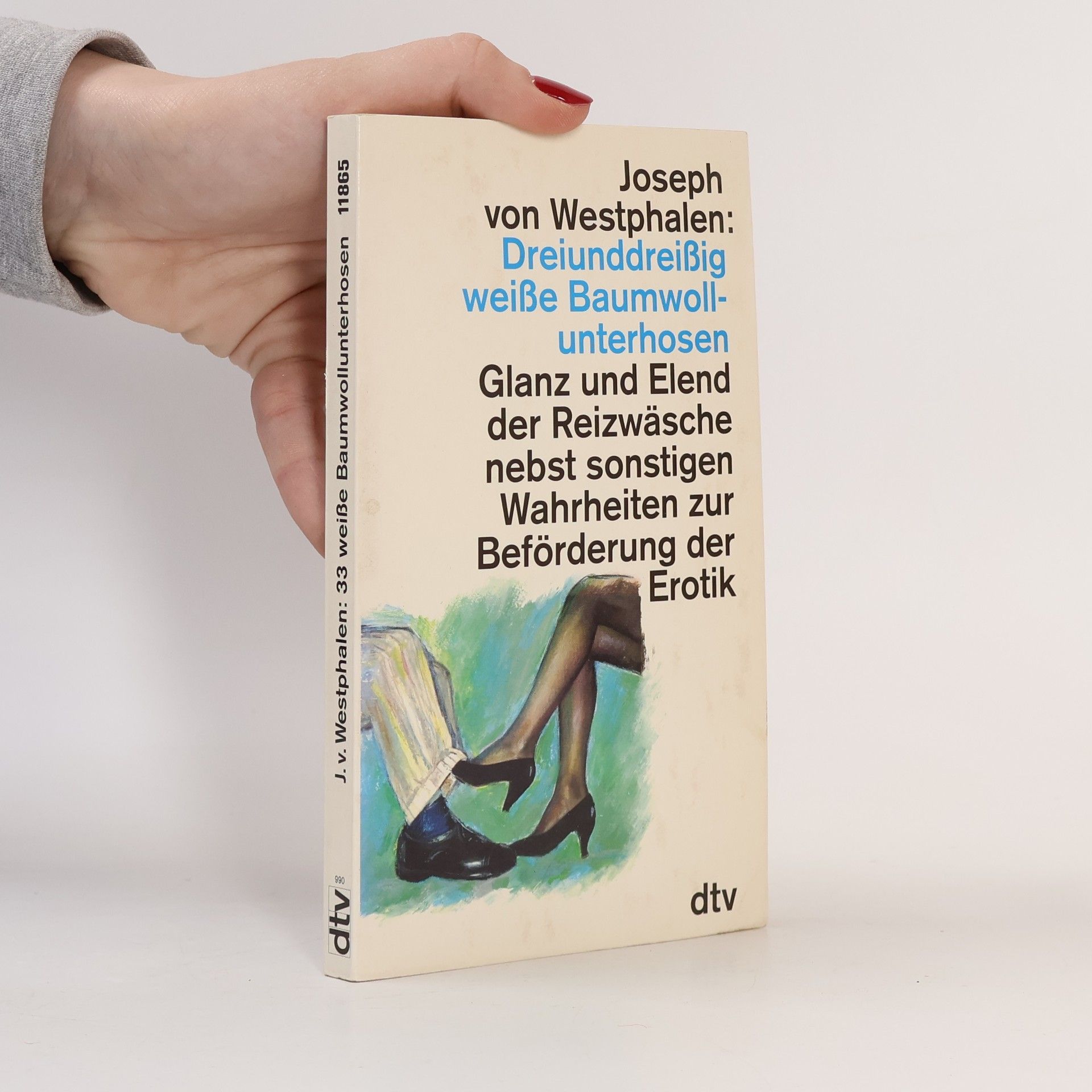 Dreiunddreissig weisse Baumwollunterhosen