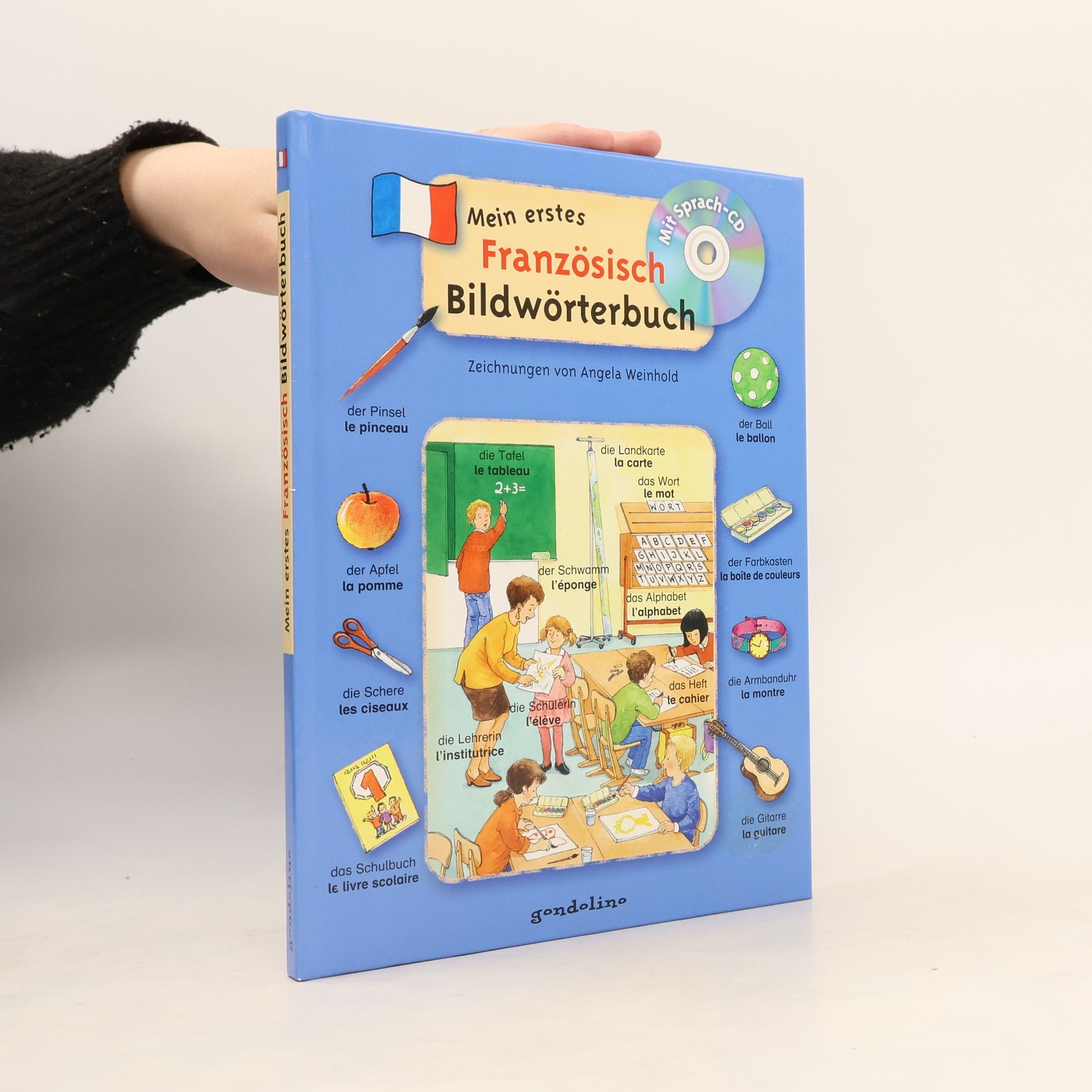 Angela Weinhold Mein erstes Französisch Bildwörterbuch, m. Audio-CD