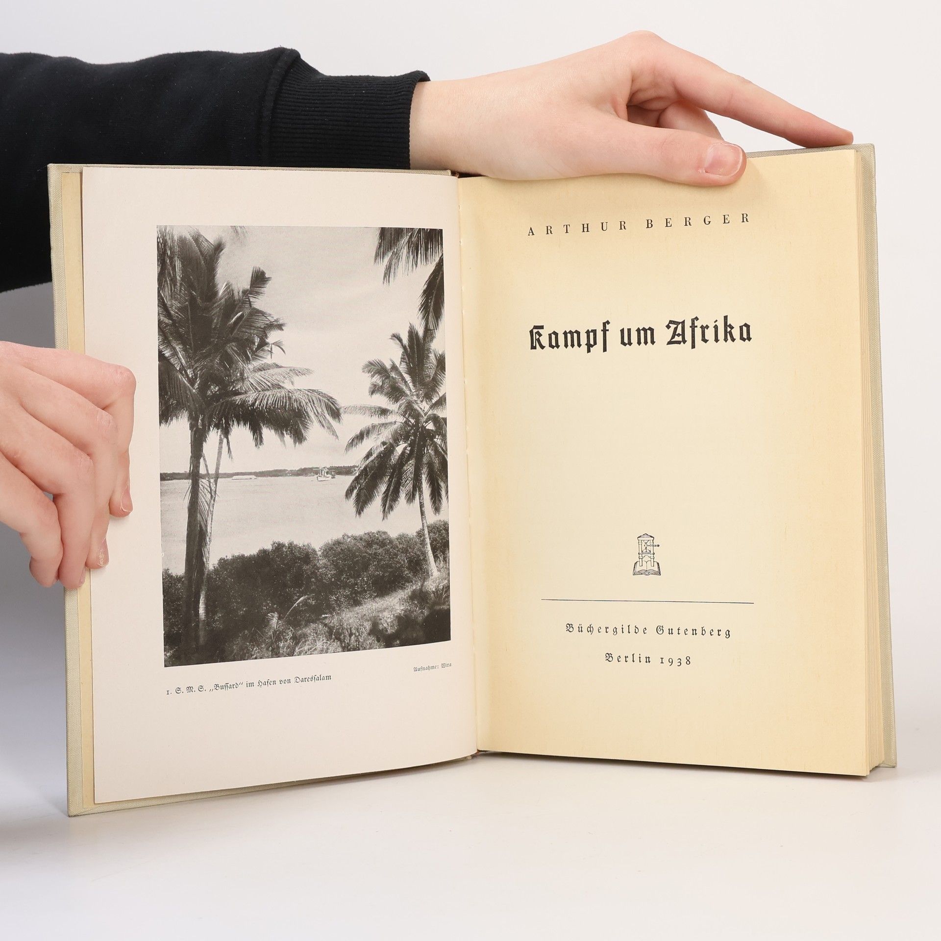 Arthur Berger Kampf um Afrika