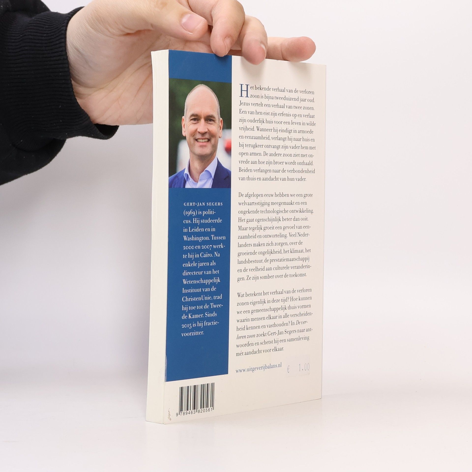 Gert-Jan Segers De verloren zoon. En het verhaal van Nederland