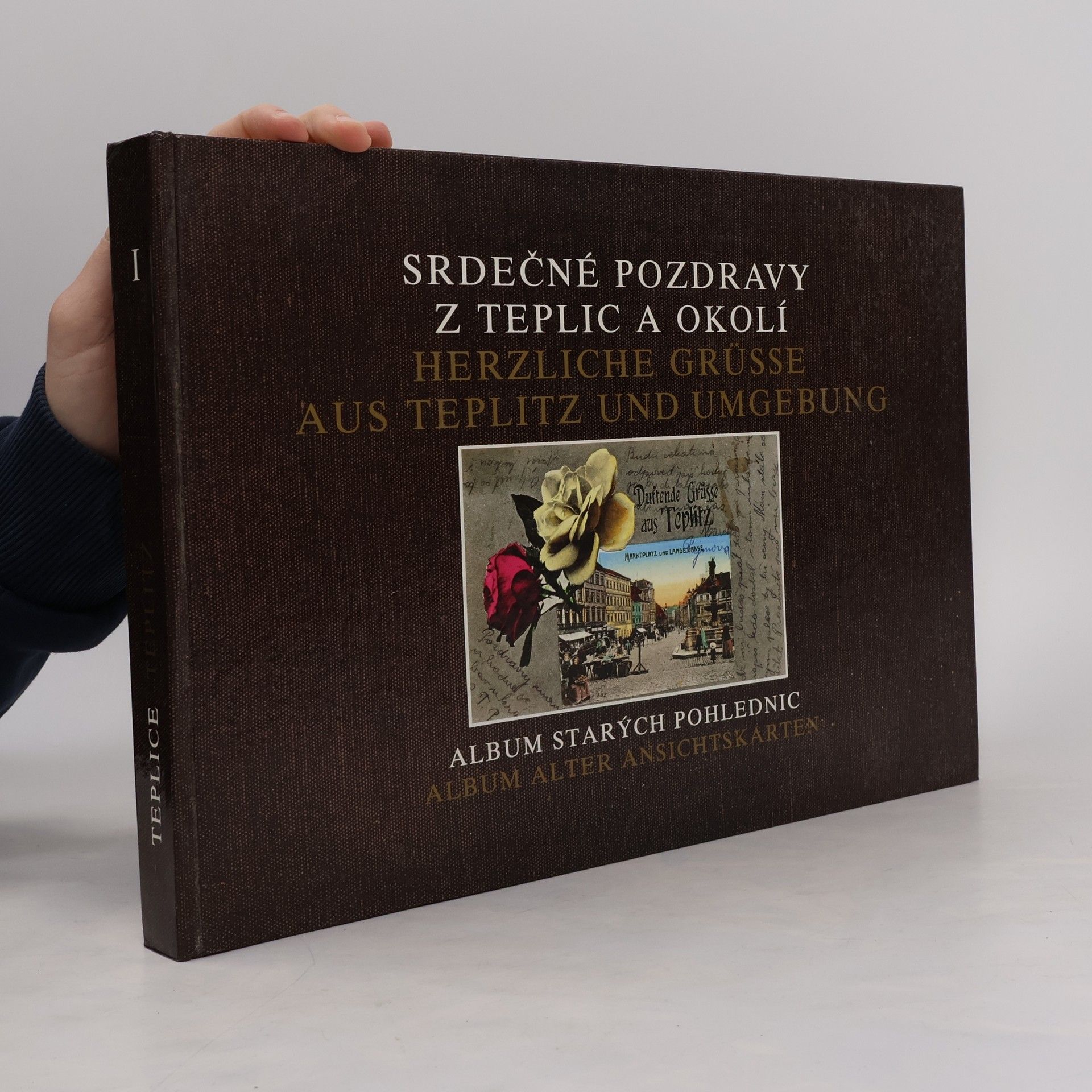 Libuše Hauptmanová Srdečné pozdravy z Teplic a okolí/ Herzliche Grüsse aus Teplitz und Umgebung. Album starých pohlednic/ Album alter ansichtskarten