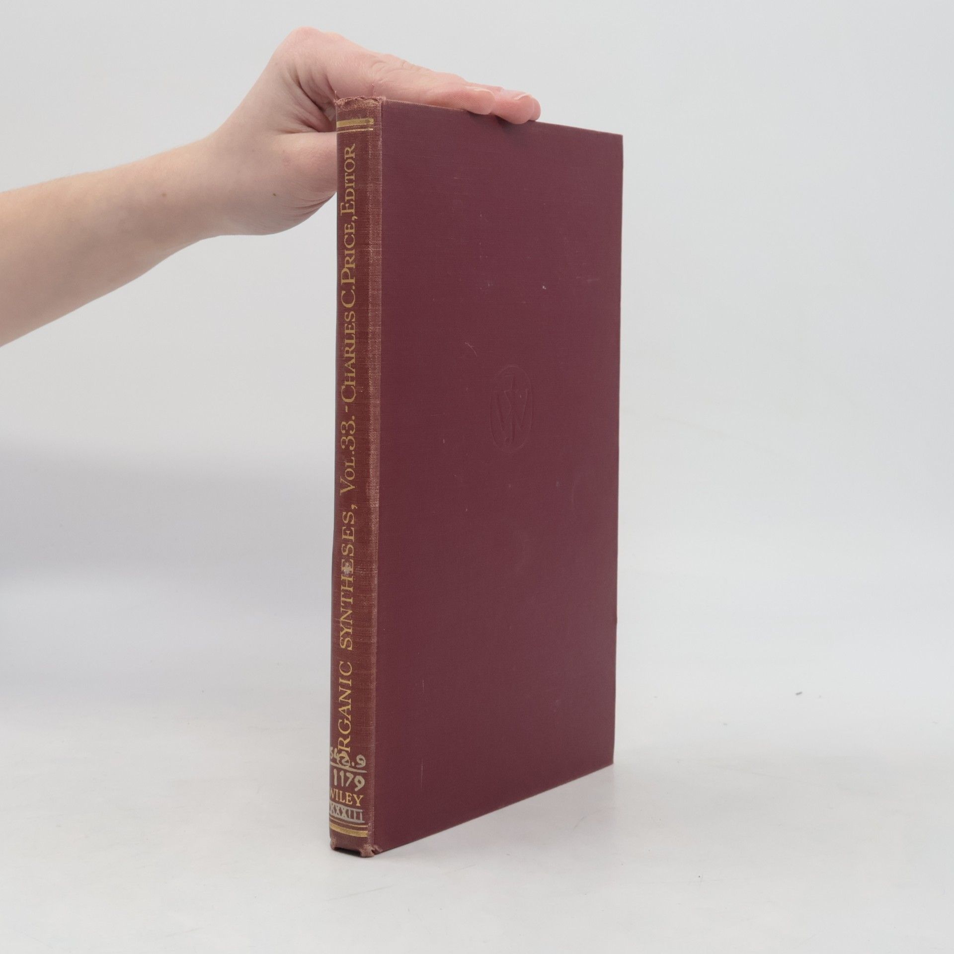 Various authors Organic Syntheses, Vol. 33.