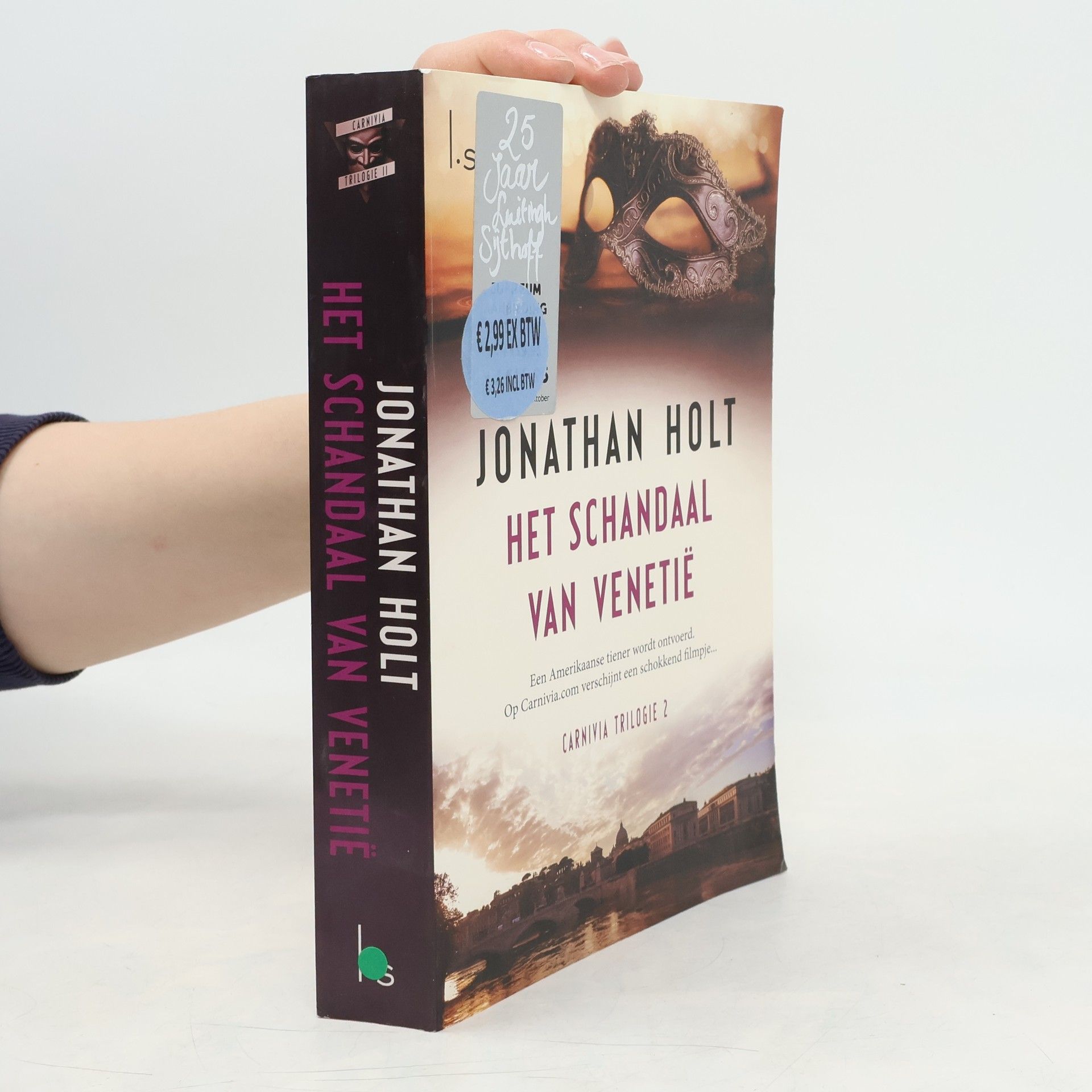 Jonathan Holt Carnivia trilogie - 2: Het schandaal van Venetië