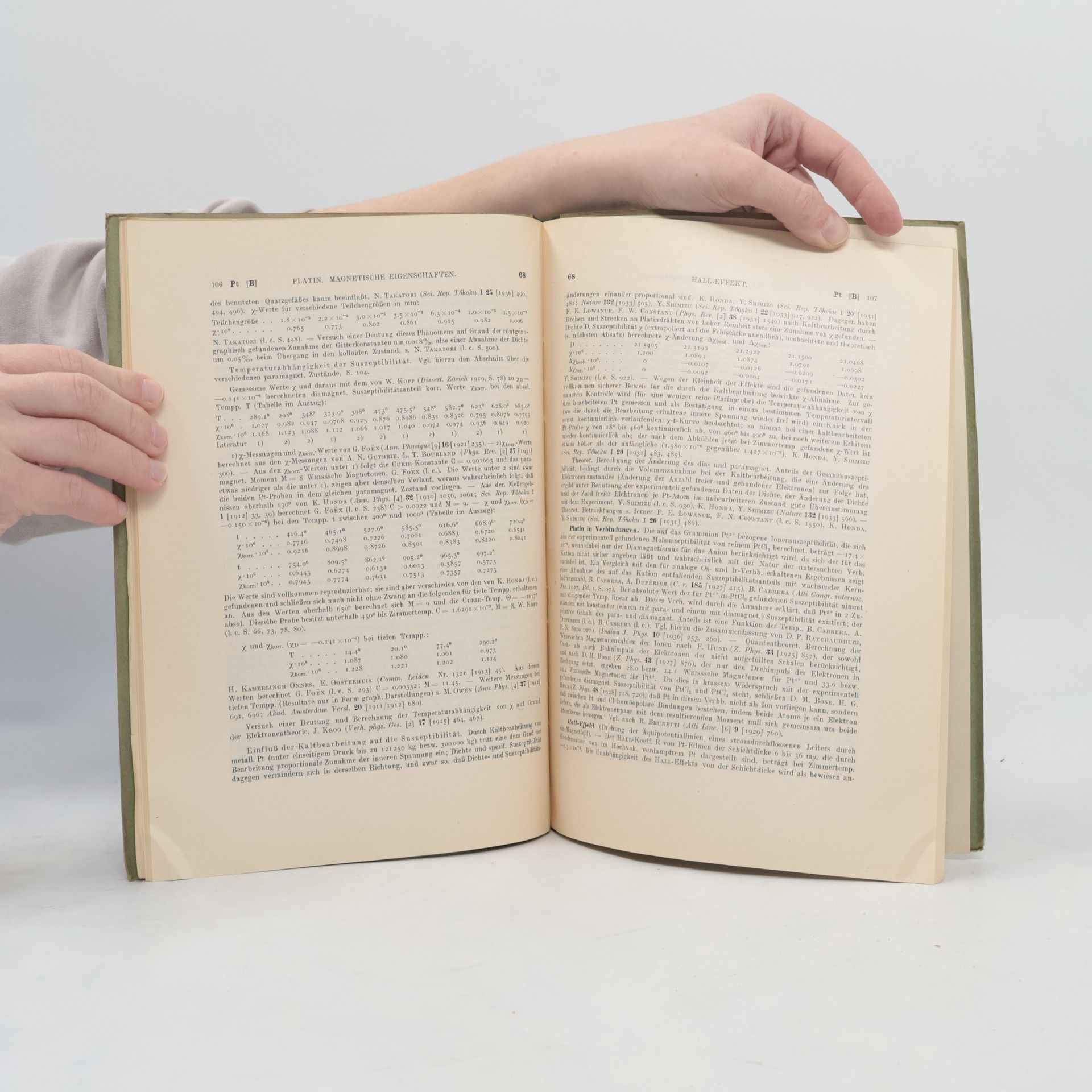 Kolektiv autorů Gmelins Handbuch der anorganischen Chemie 68. Platin