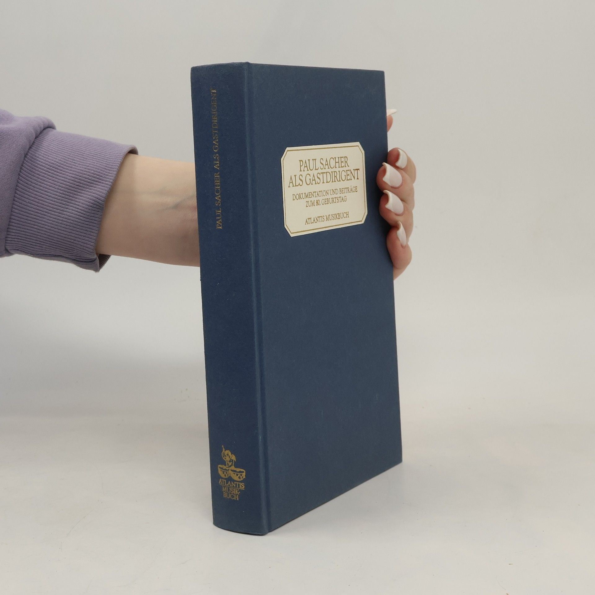 Veronika Gutmann Paul Sacher als Gastdirigent