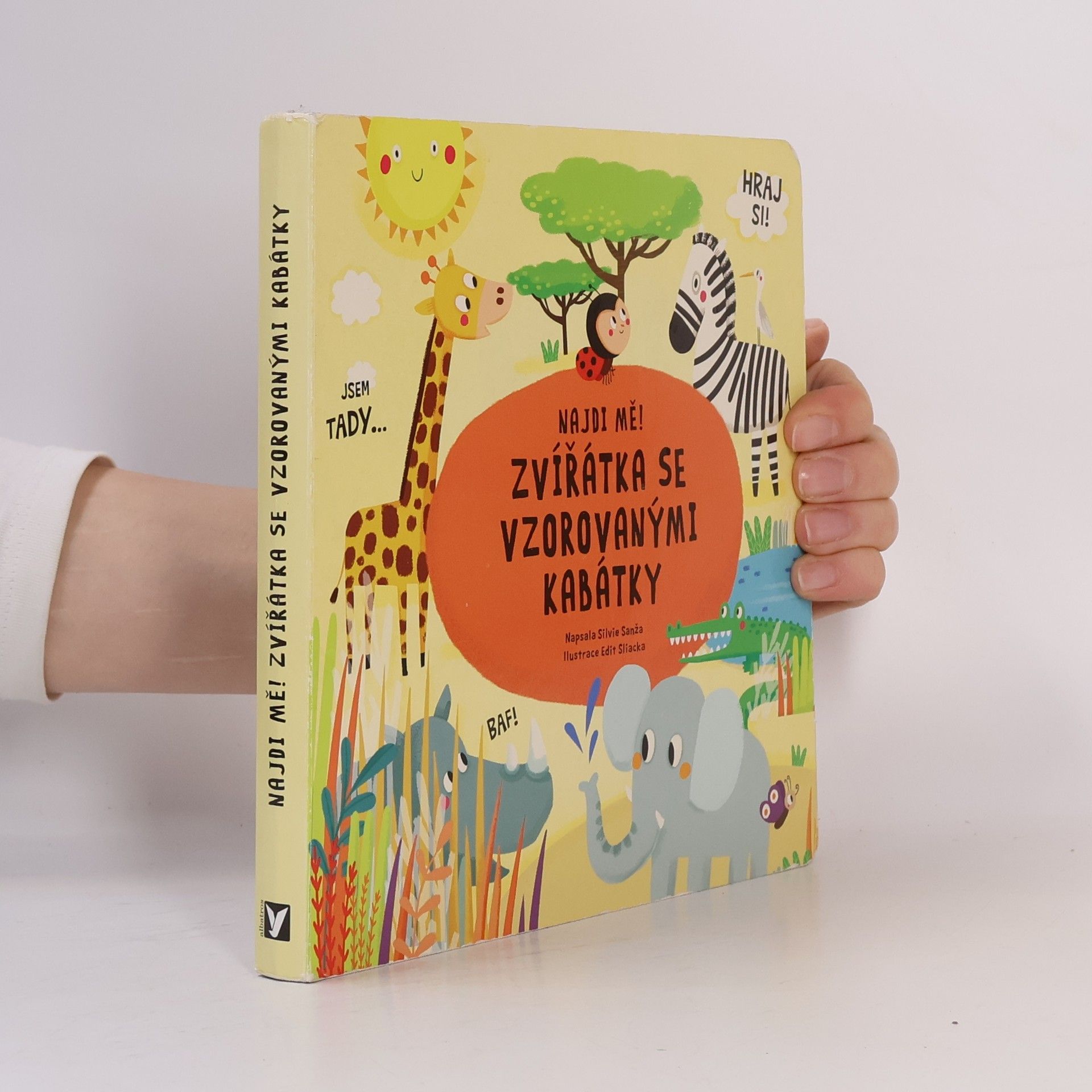 Silvie Sanža Najdi mě! Zvířátka se vzorovanými kabátky