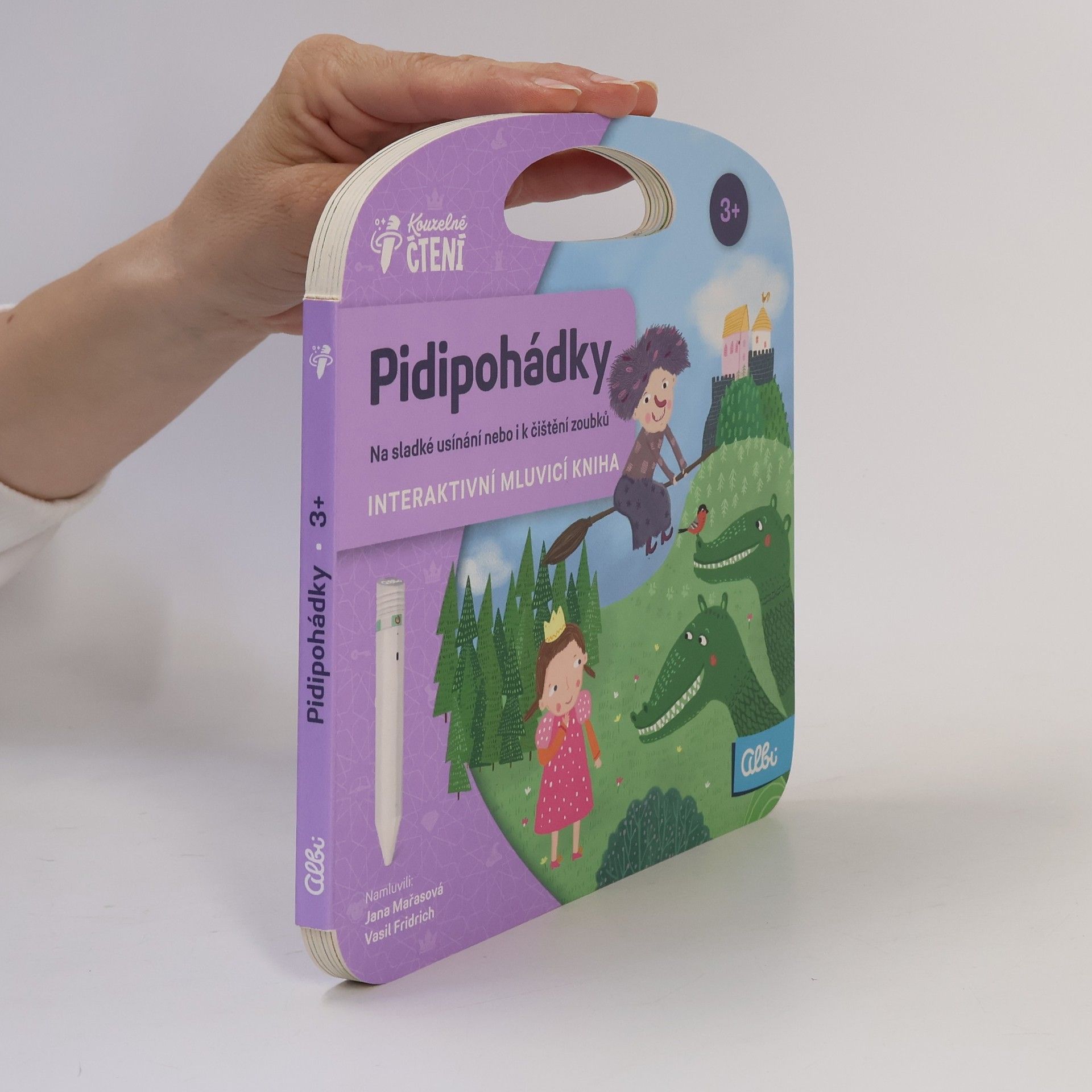 Michaela Bergmannová Pidipohádky : na sladké usínání nebo i k čištění zoubků : interaktivní mluvicí kniha