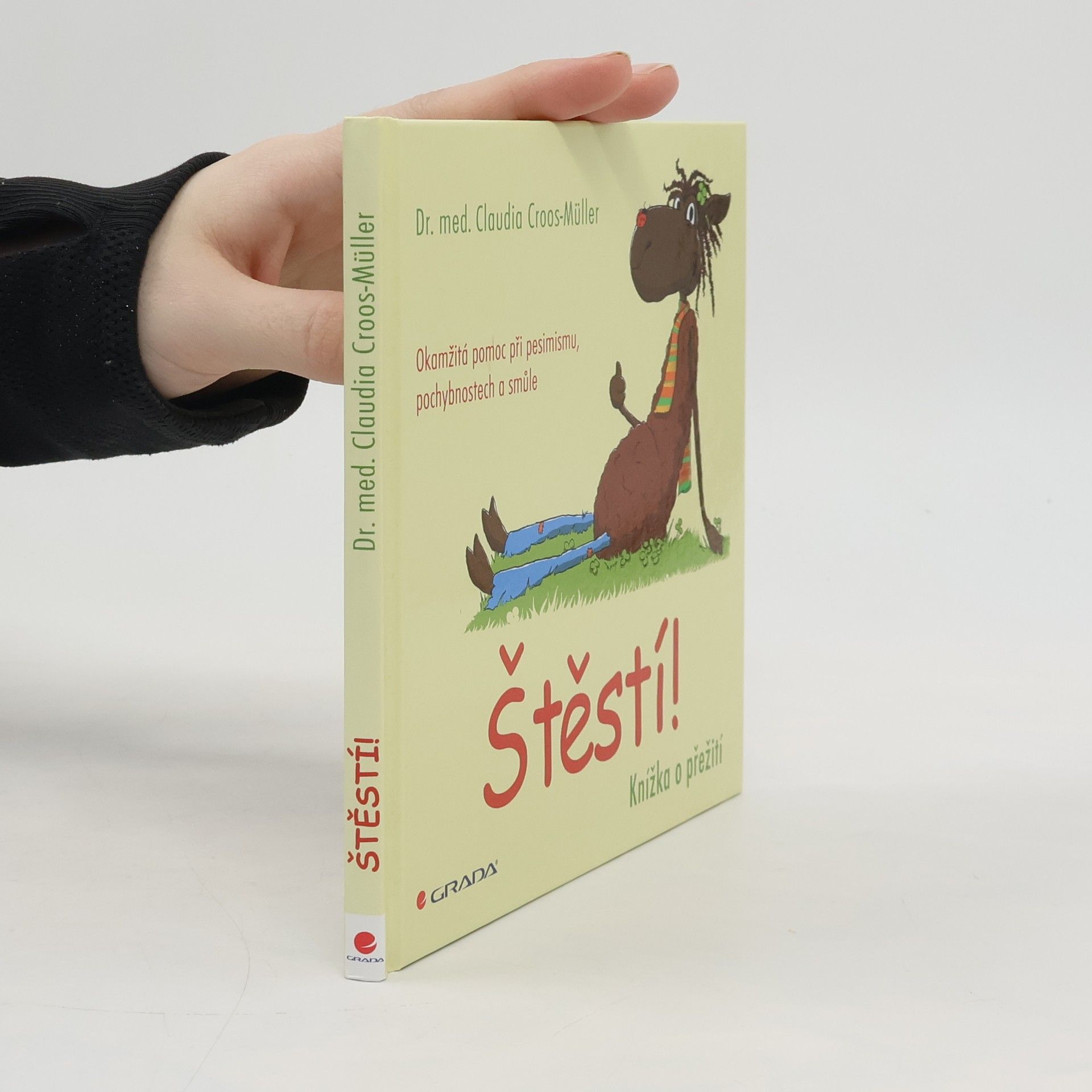 Claudia Croos-Müller Štěstí! : knížka o přežití : Okamžitá pomoc při pesimismu, pochybnostech a smůle