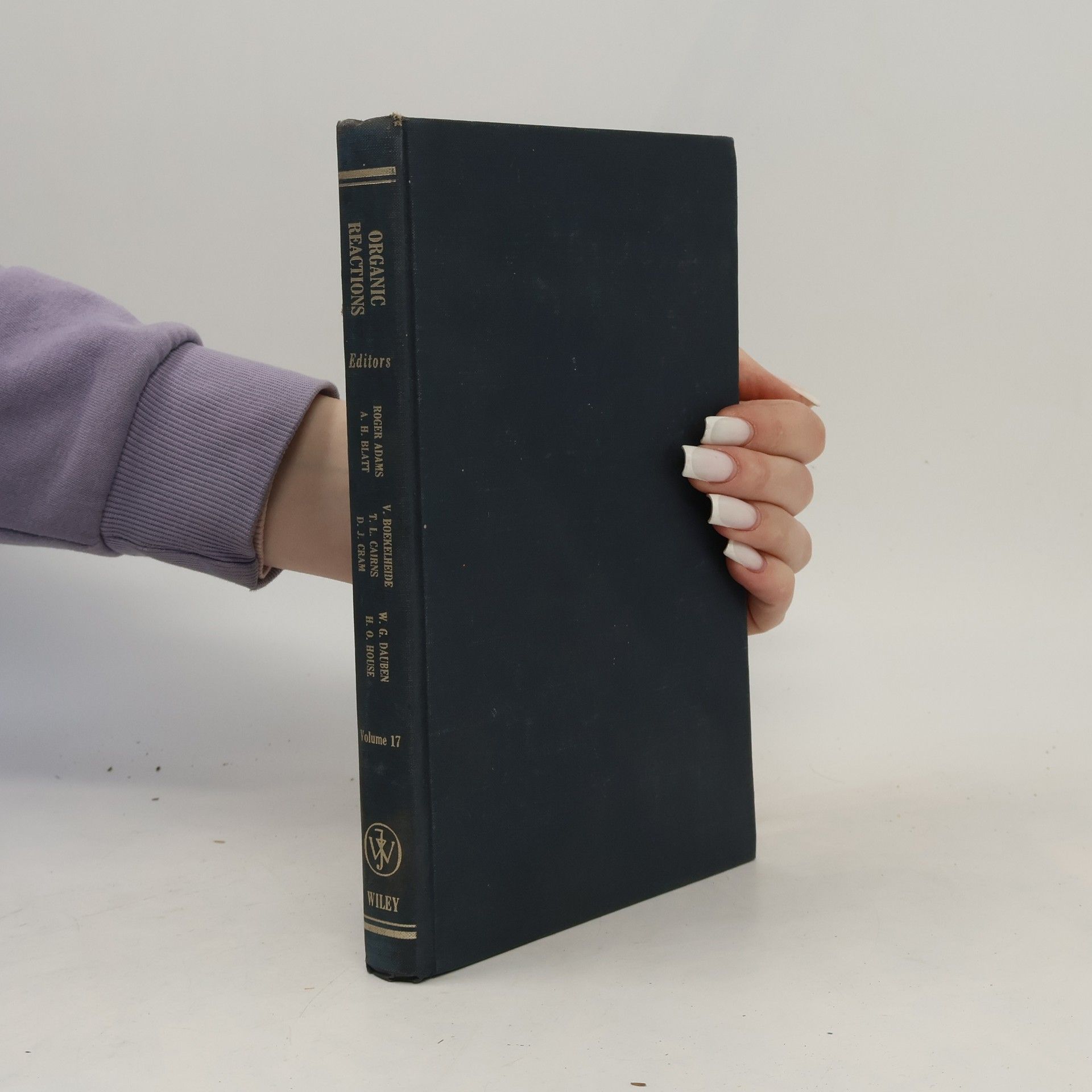 Kolektiv autorů Organic Reactions 17