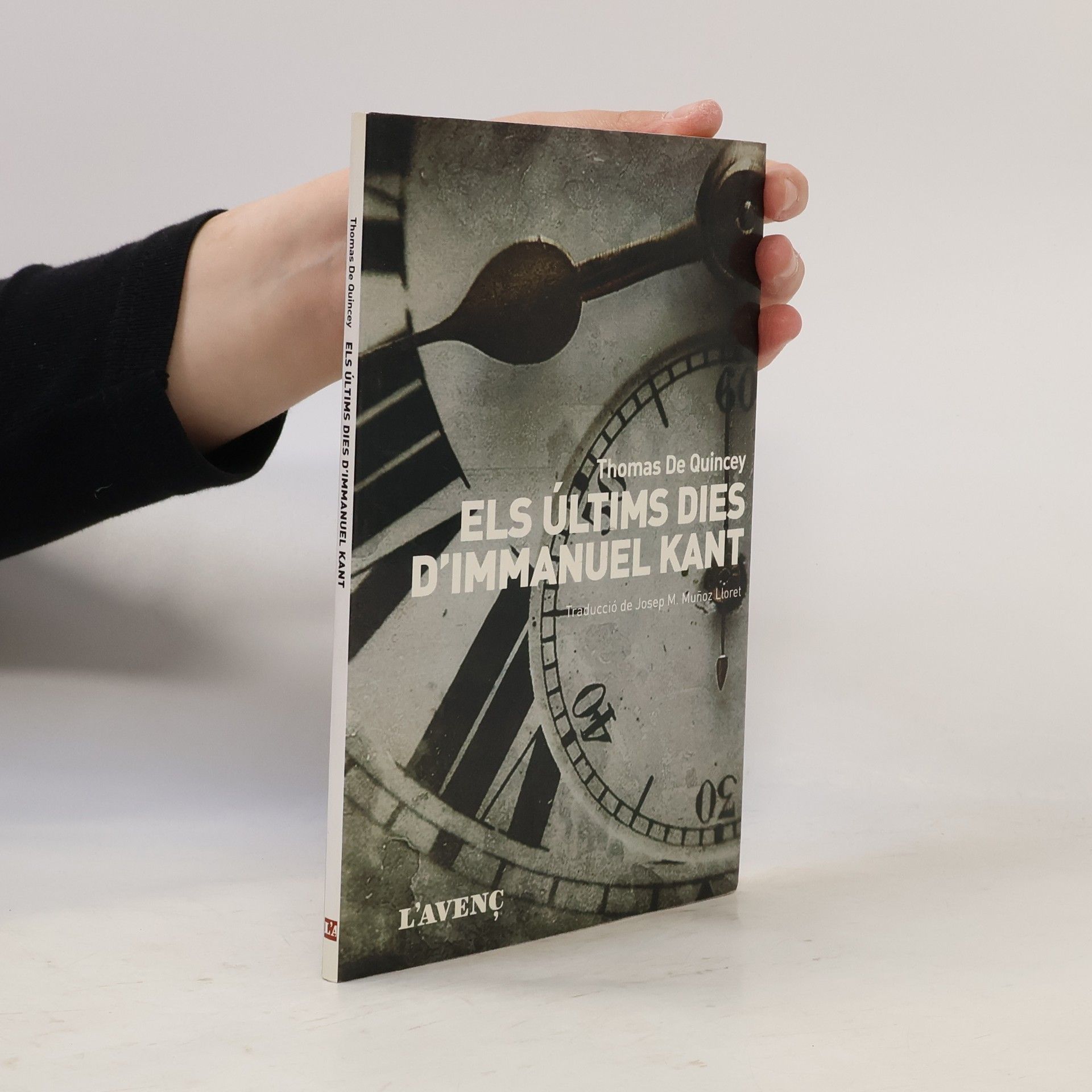 Thomas De Quincey Els últims dies d'Immanuel Kant