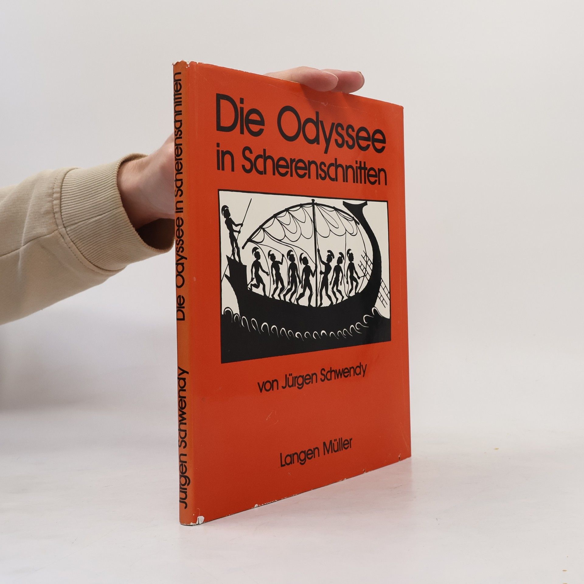 Jürgen Schwendy Die Odyssee in Scherenschnitten