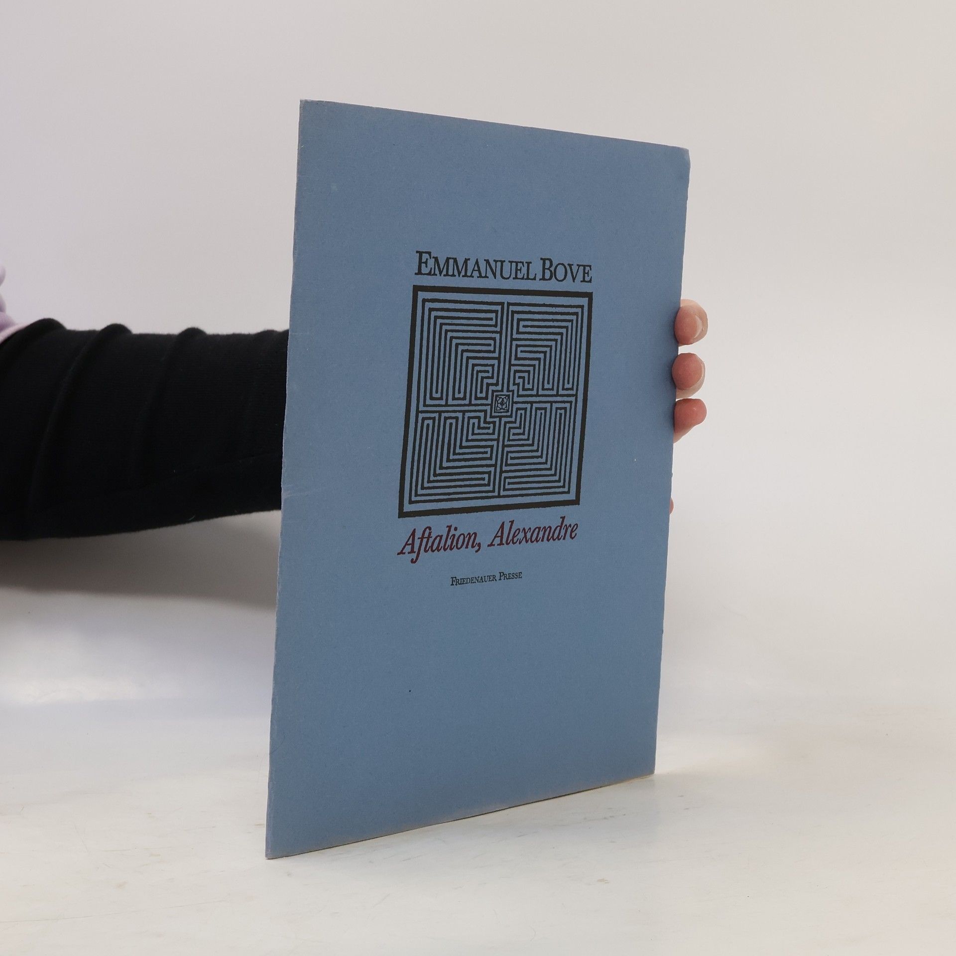 Emmanuel Bove Aftalion, Alexandre