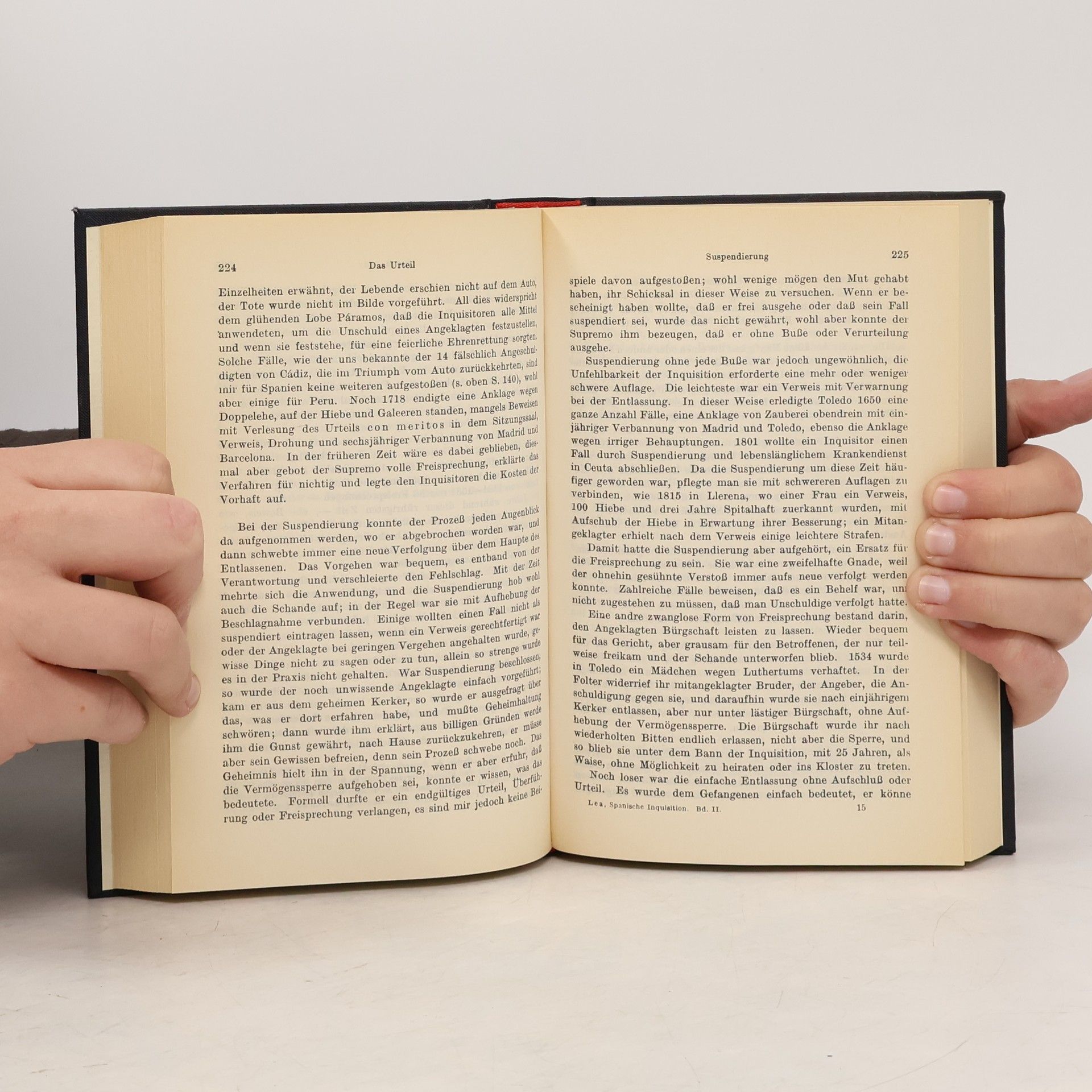 Henry Charles Lea Geschichte der Spanischen Inquisition II