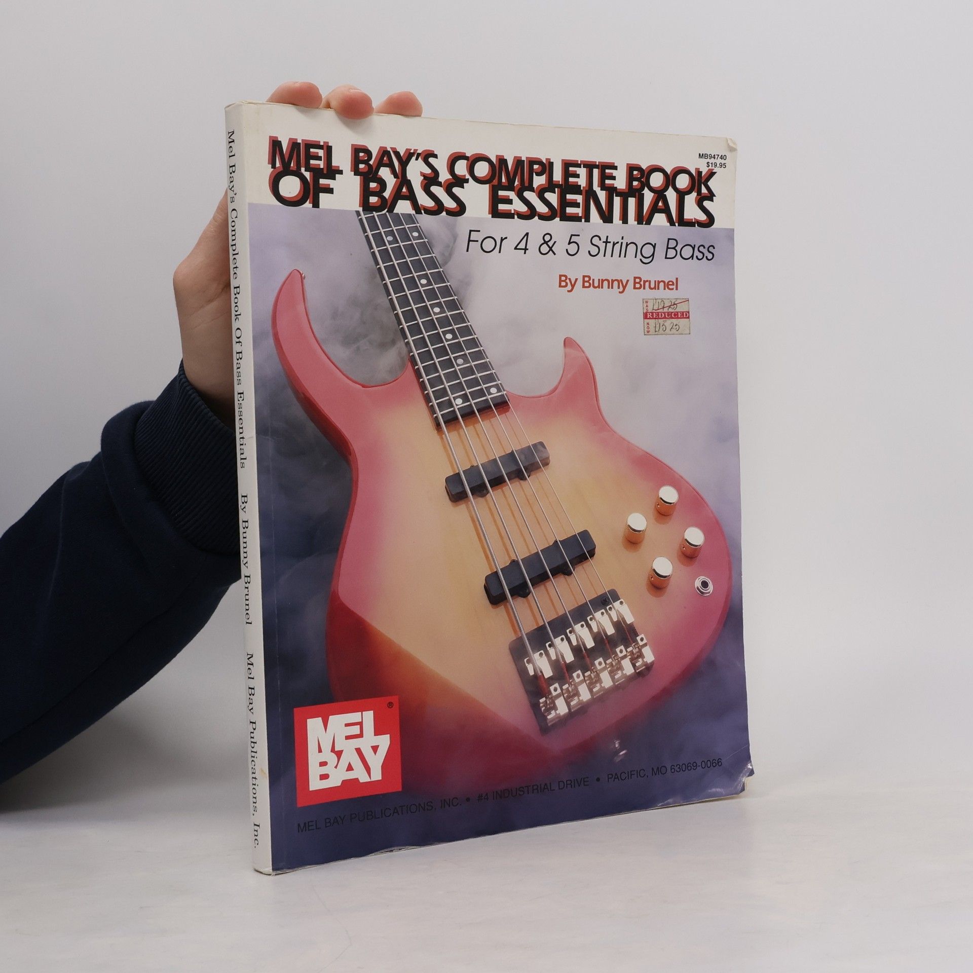 Bernard Brunel Complete Book of Bass Essentials for 4 & 5 String Bass