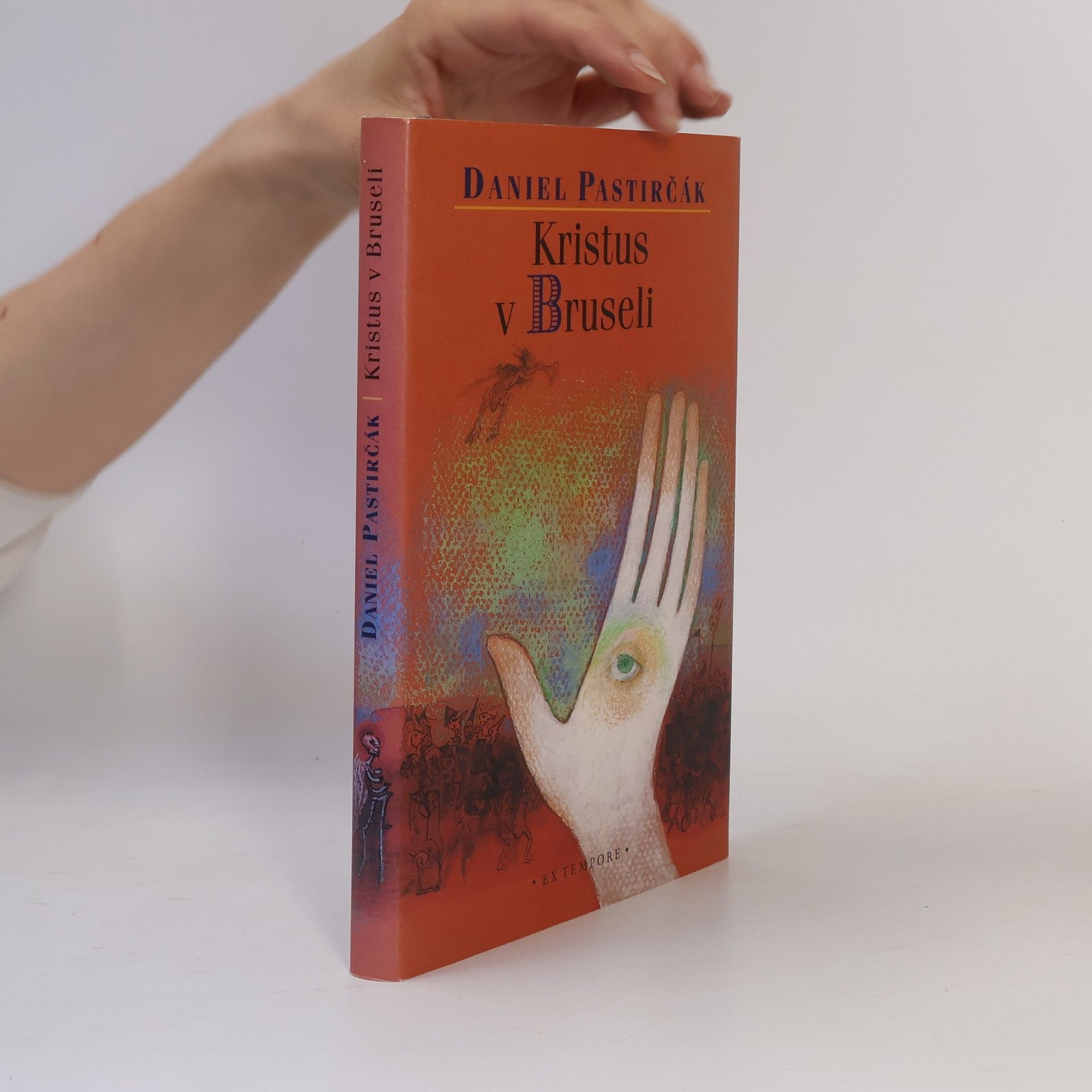 Daniel Pastirčák Kristus v Bruseli