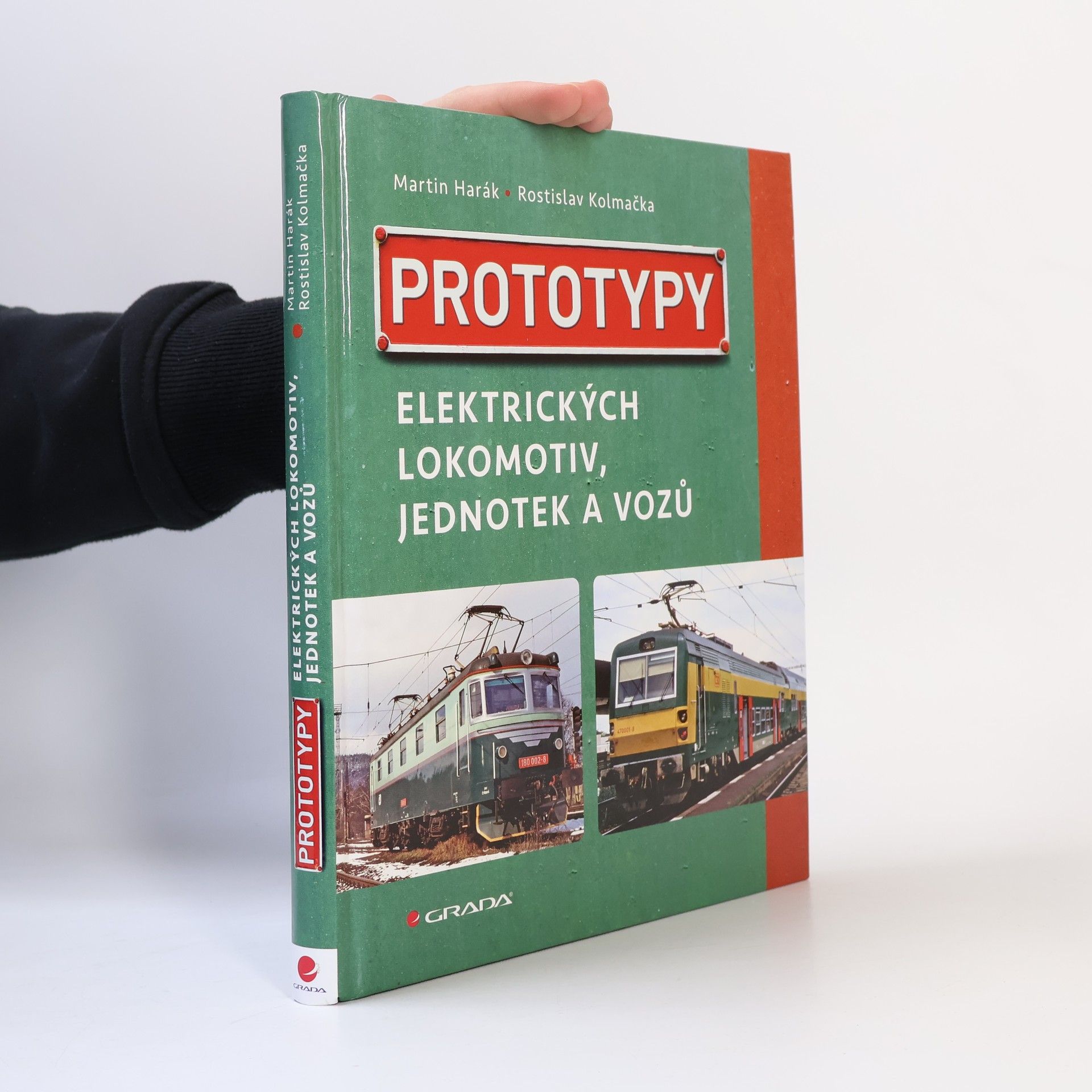 Martin Harák Prototypy elektrických lokomotiv, jednotek a vozů