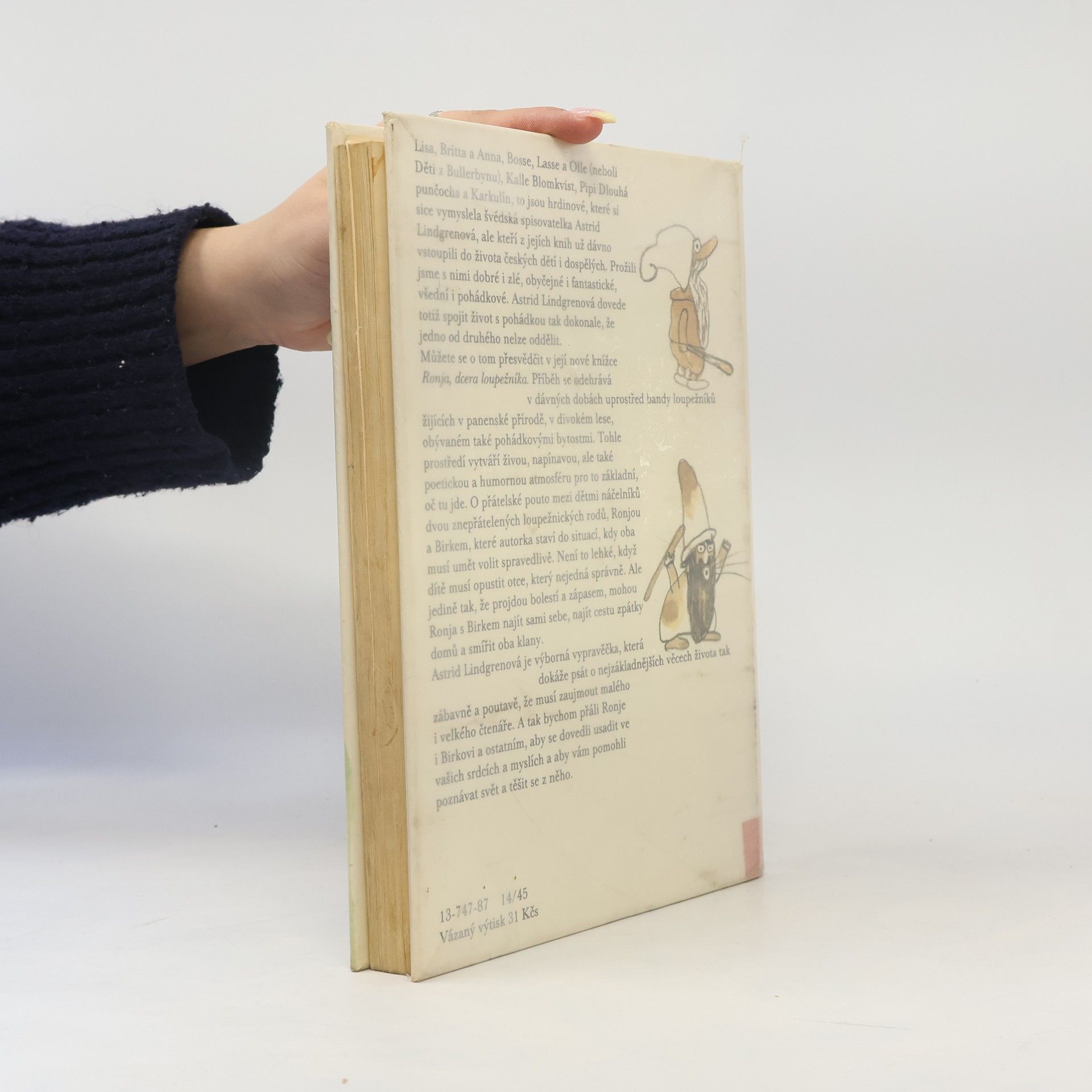 Astrid Lindgren Ronja, dcera loupežníka