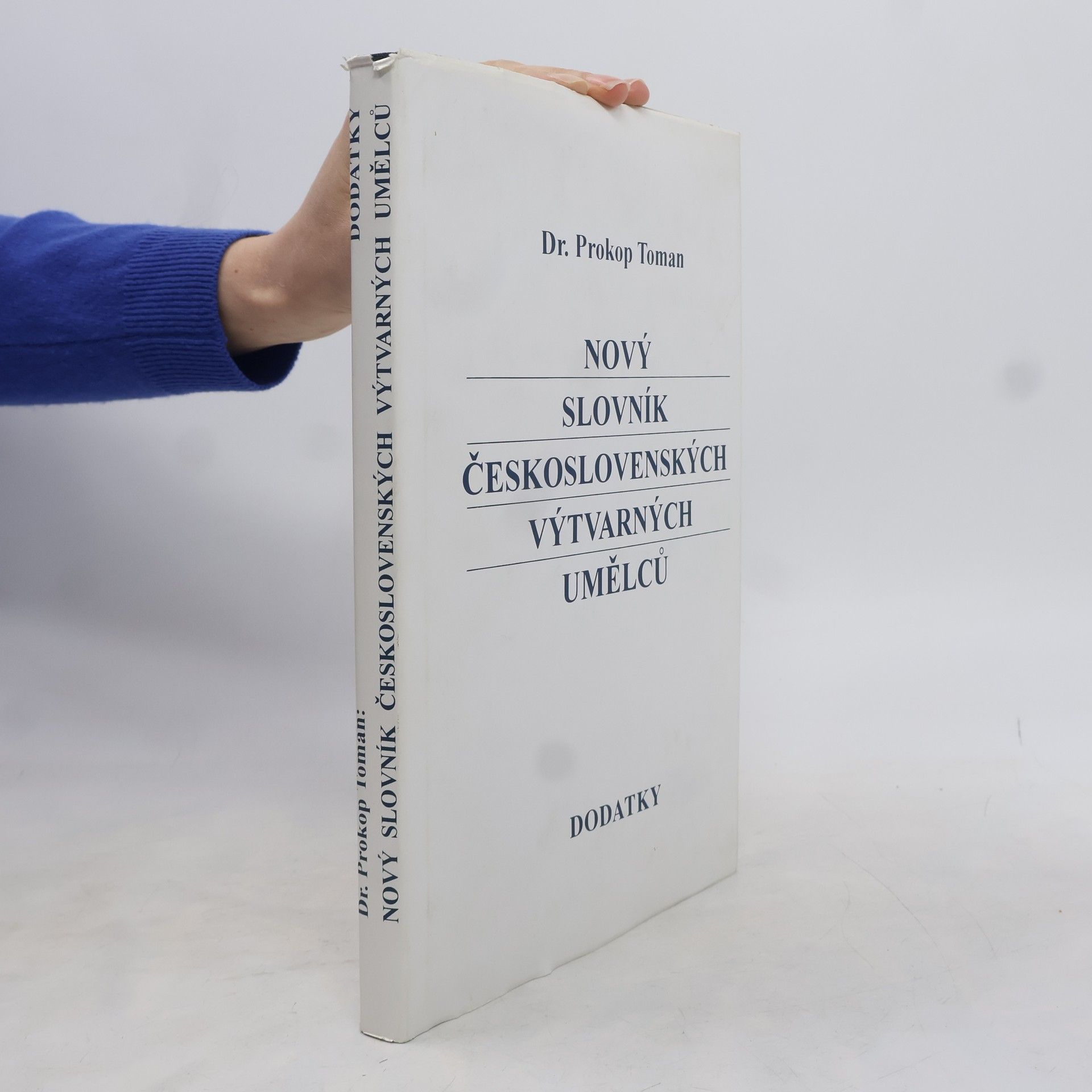 Prokop Toman Nový slovník československých výtvarných umělců. Dodatky