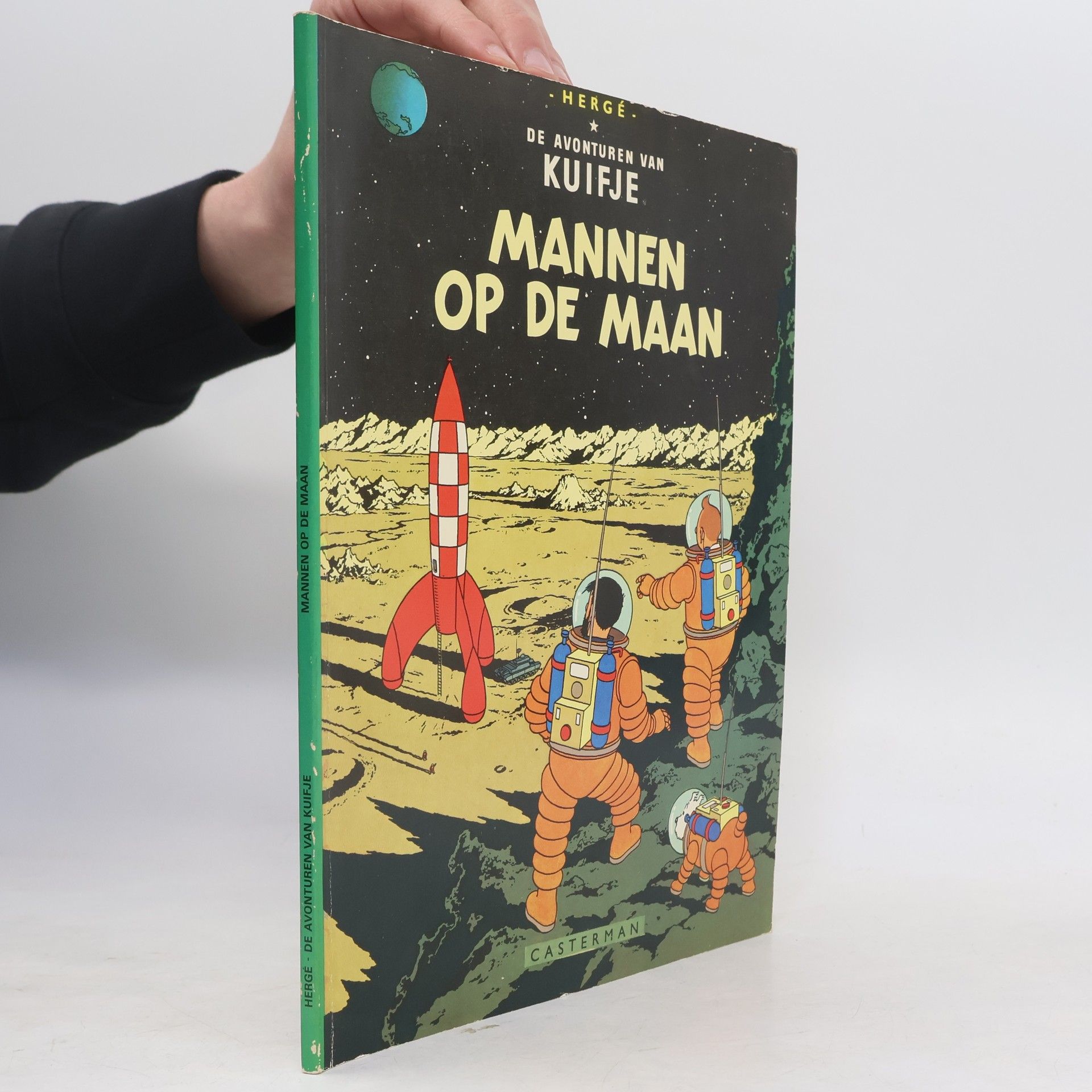 Hergé De avonturen van Kuifje - 17: Mannen op de maan