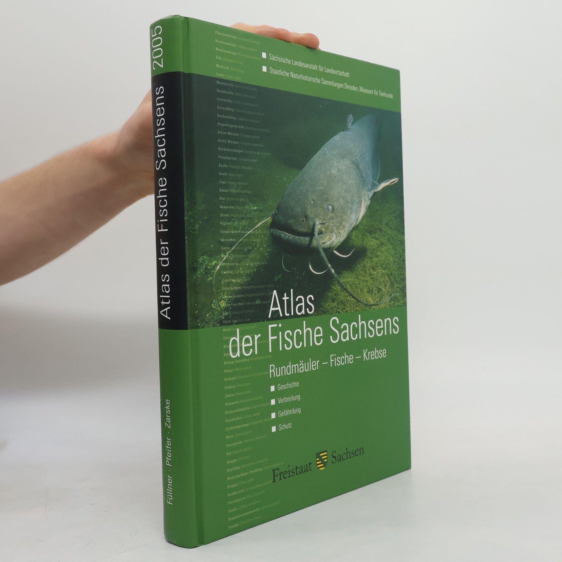 Matthias Pfeifer Atlas der Fische Sachsens