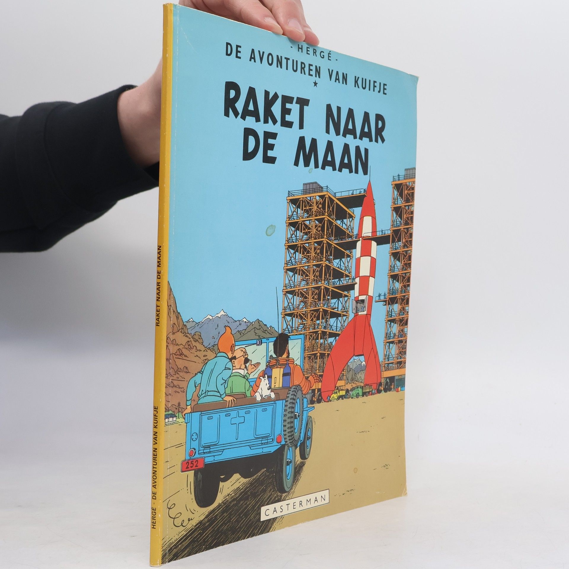 Hergé De Avonturen van Kuifje: Raket naar de maan