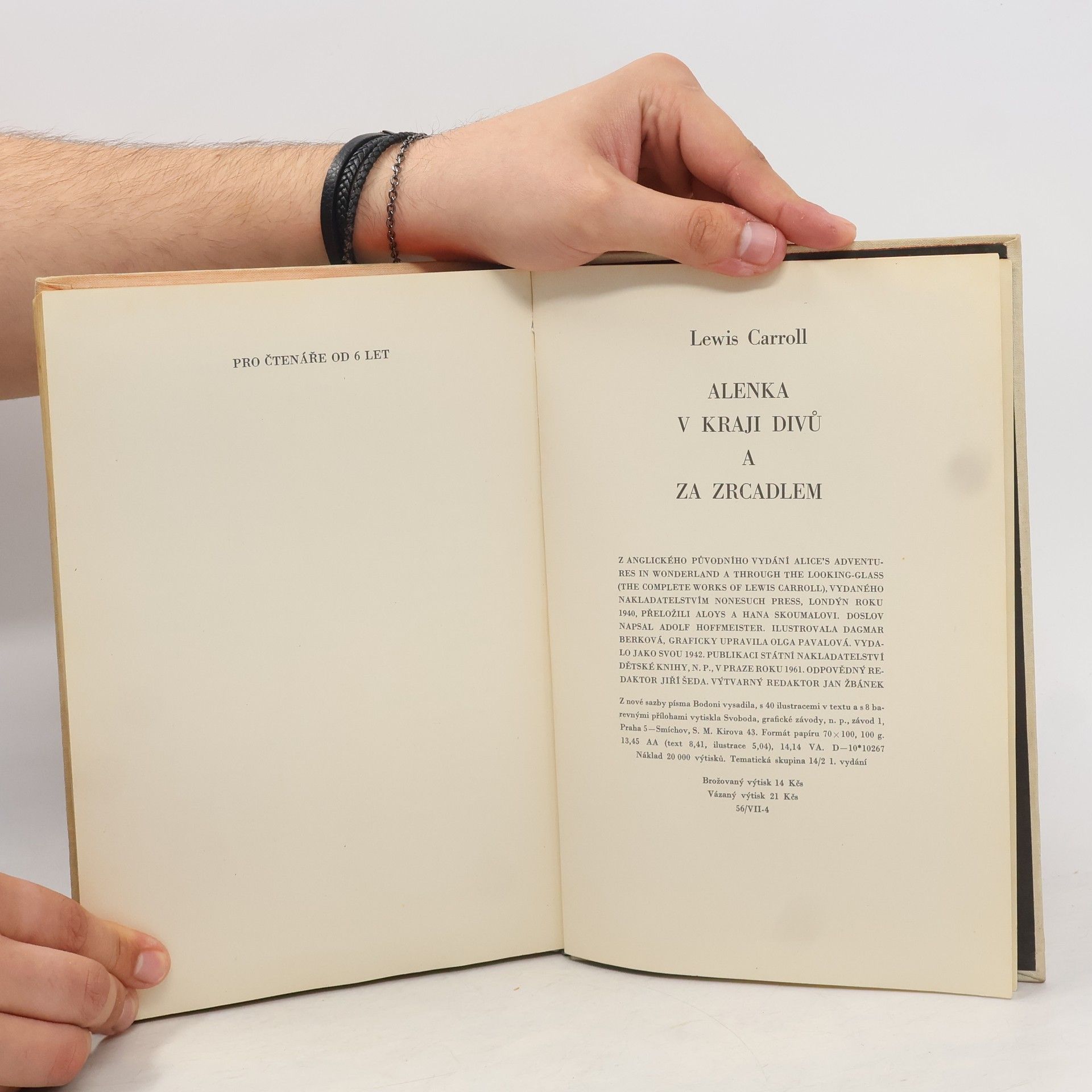 Lewis Carroll Alenka v kraji divů a za zrcadlem