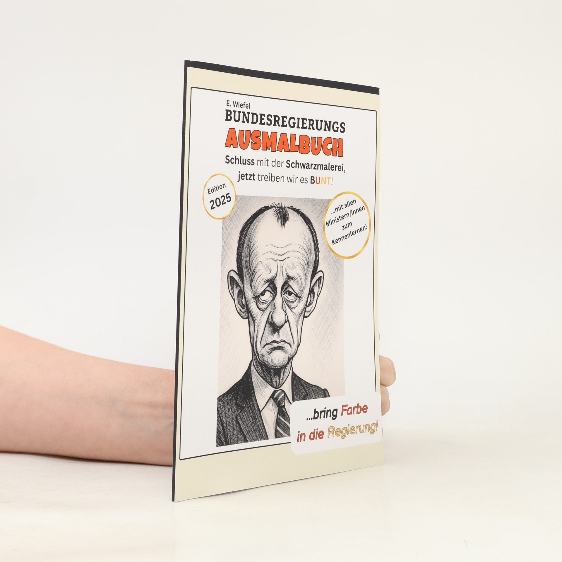 E. Wiefel Bundesregierungs Ausmalbuch