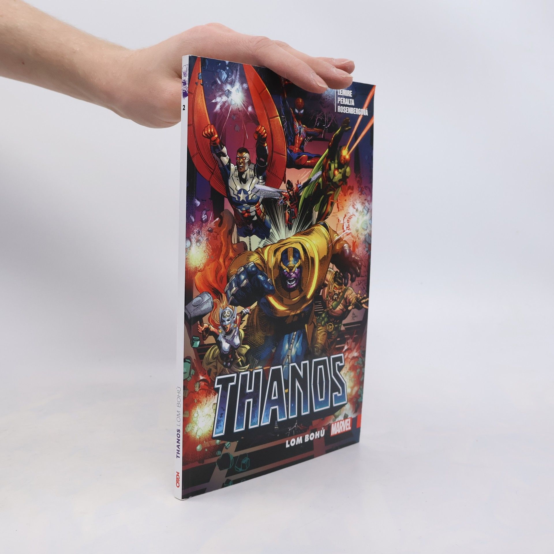 Jeff Lemire Thanos. Lom bohů